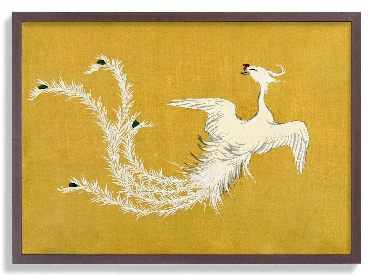 White Phoenix by Kamisaka Sekka - Image 7