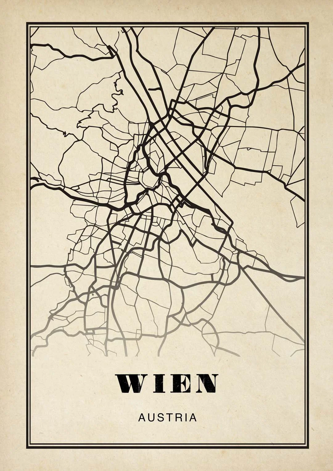 Wien City Sepia - Image 8