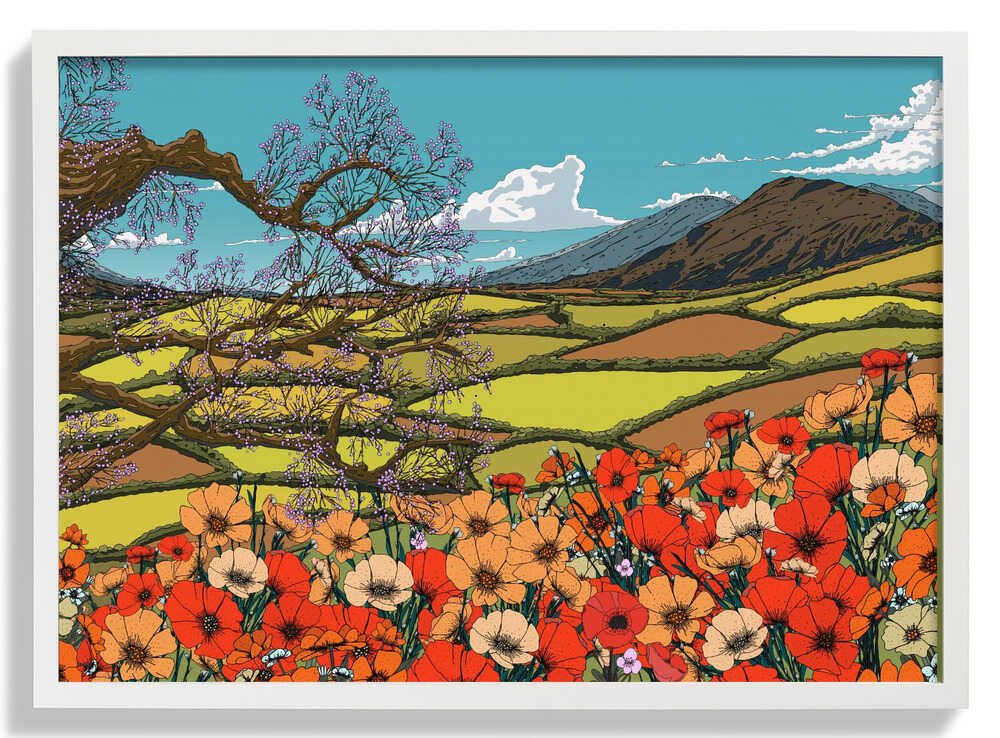 Wildflower Blossom Landscape by Nicholas - Image 5
