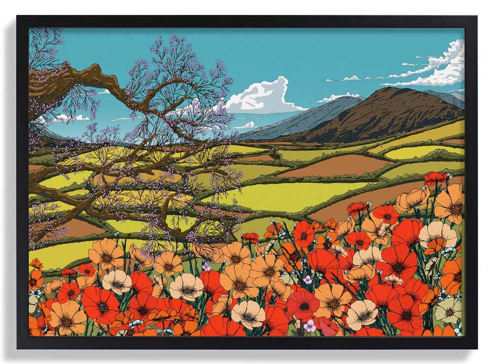 Wildflower Blossom Landscape by Nicholas - Image 6