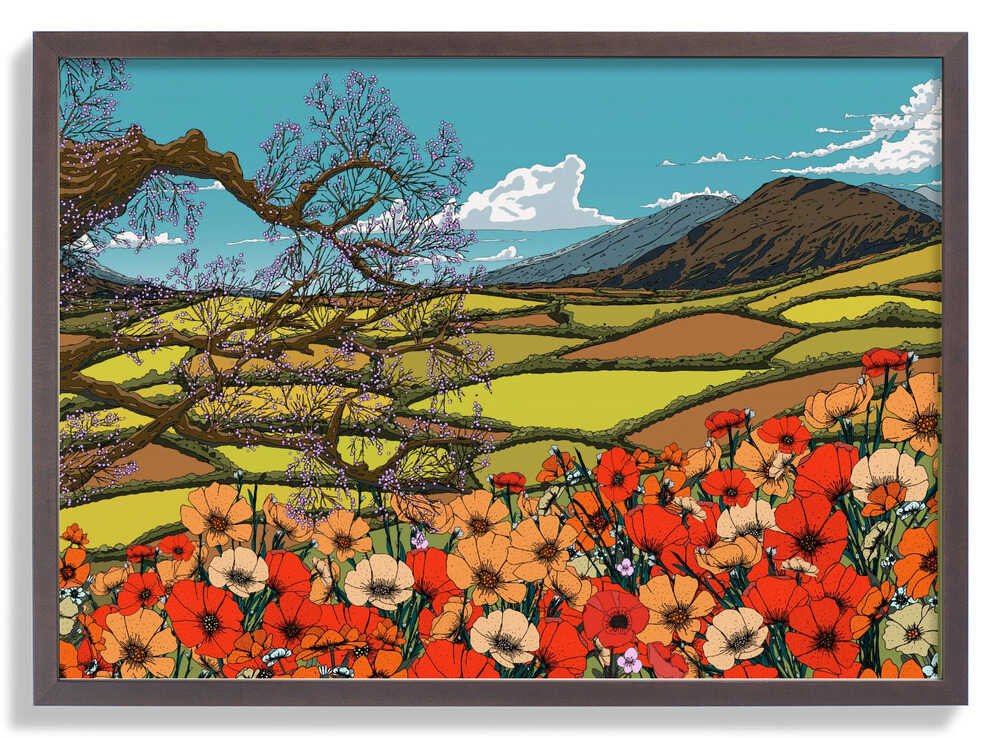 Wildflower Blossom Landscape by Nicholas - Image 7