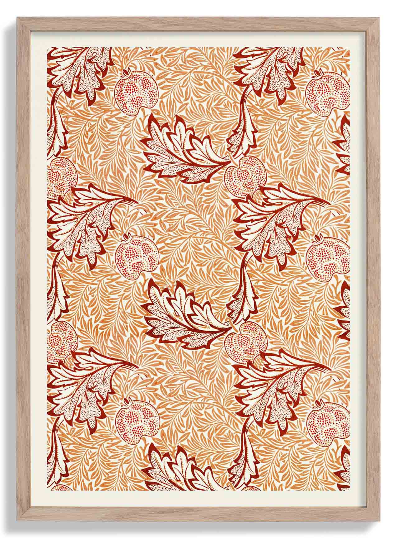 William Morris Apple Pattern