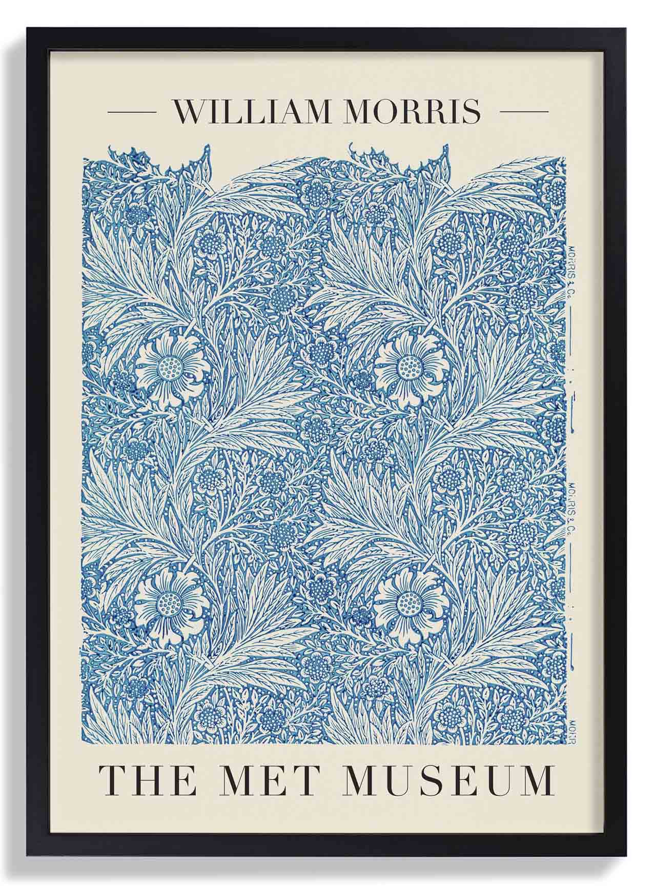 William Morris Blue Marigold Art Exhibition - Image 6
