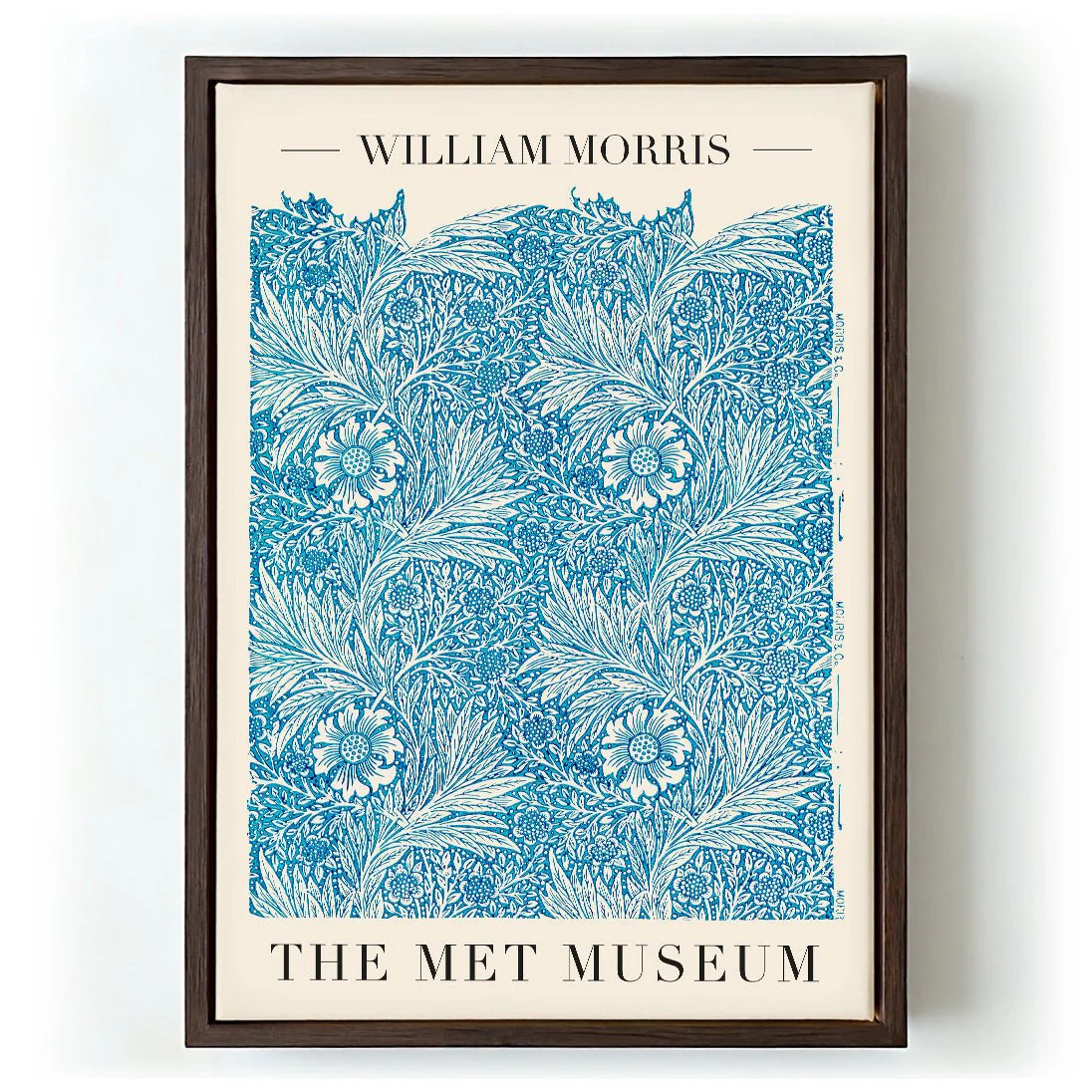 William Morris Blue Marigold Art Exhibition - Image 5