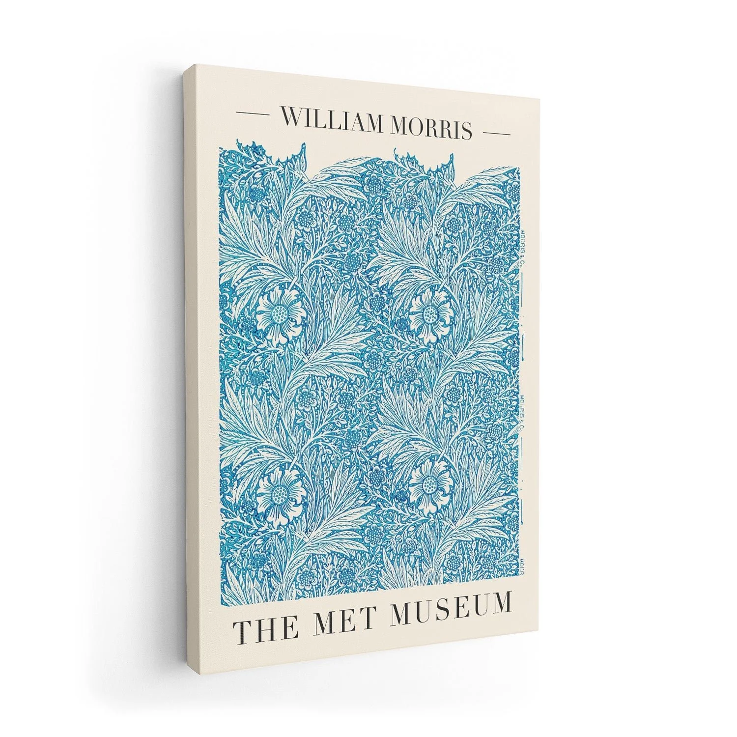 William Morris Blue Marigold Art Exhibition - Image 7