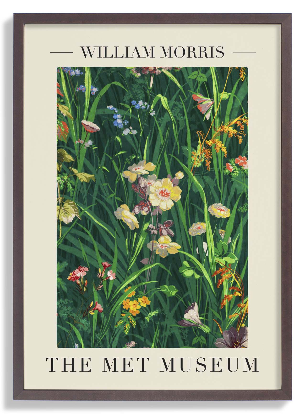 William Morris Grass with Lavender Art Exhibition - Image 7