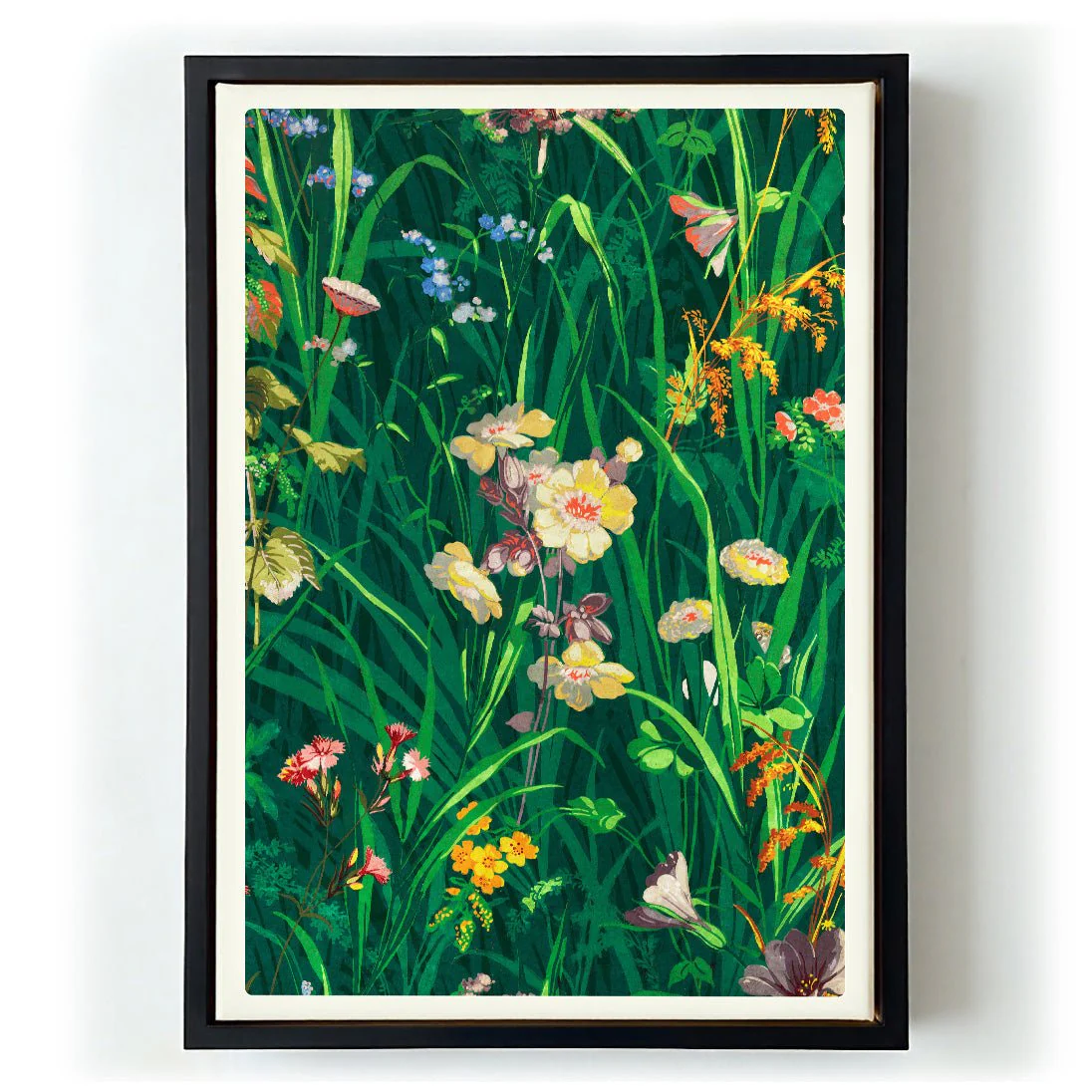 William Morris Grass with Lavender Yellow and Pink - Image 6