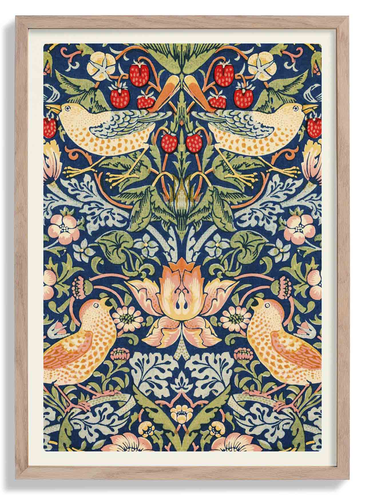 William Morris The Strawberry Thieves Pattern