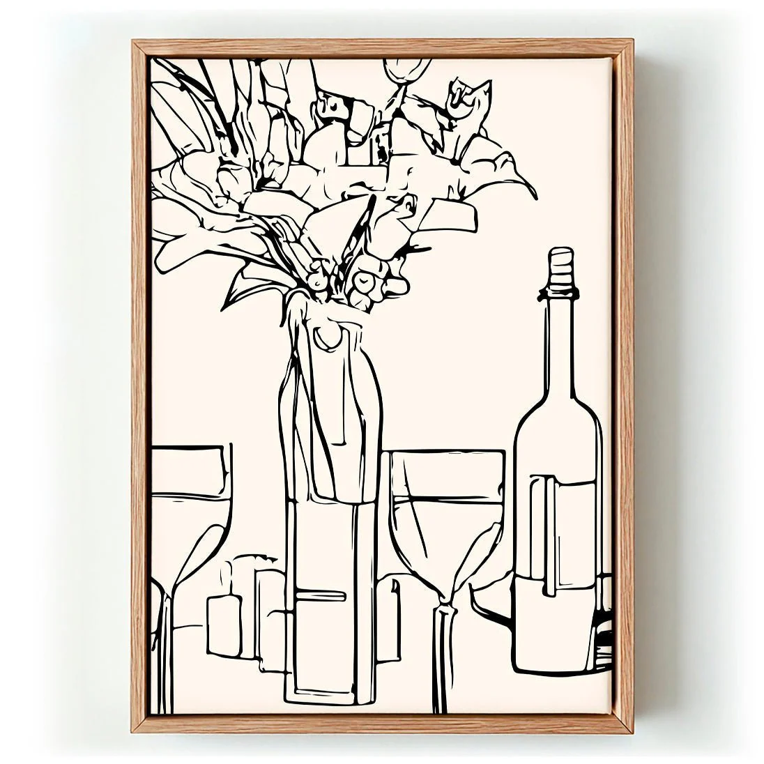 Wine and Blooms by Treechild