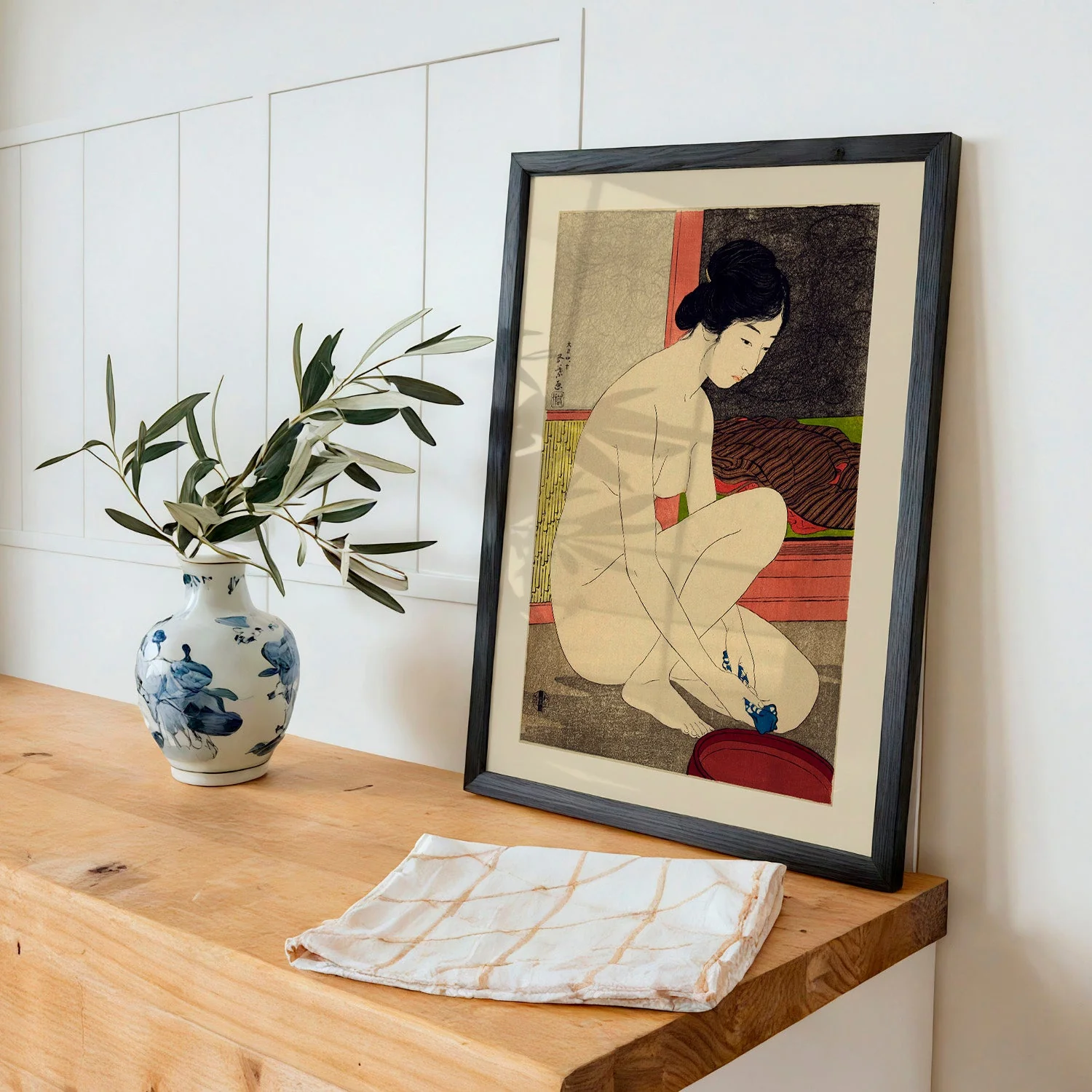 Woman after a bath by Gōyo Hashiguchi - Image 3