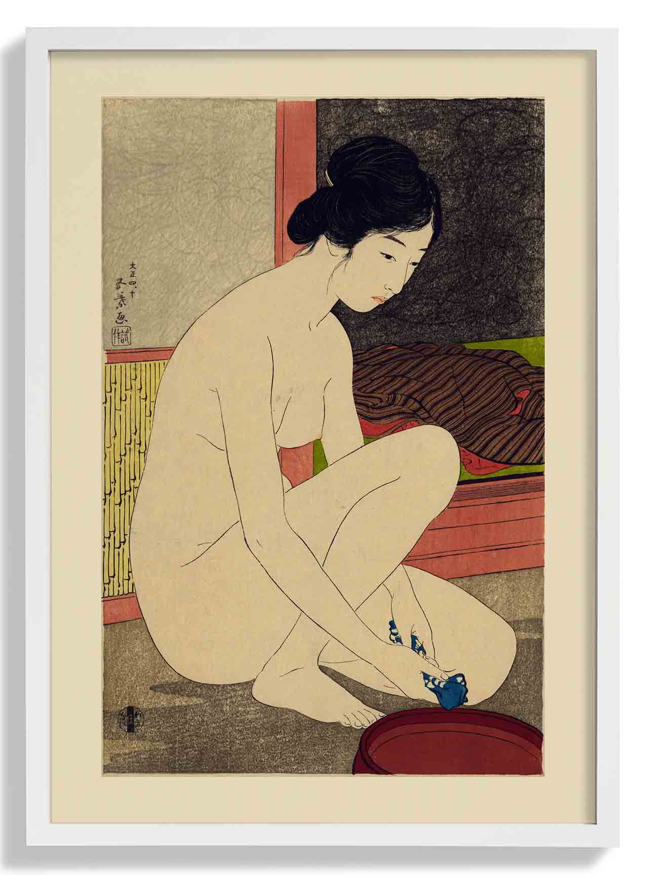 Woman after a bath by Gōyo Hashiguchi - Image 5