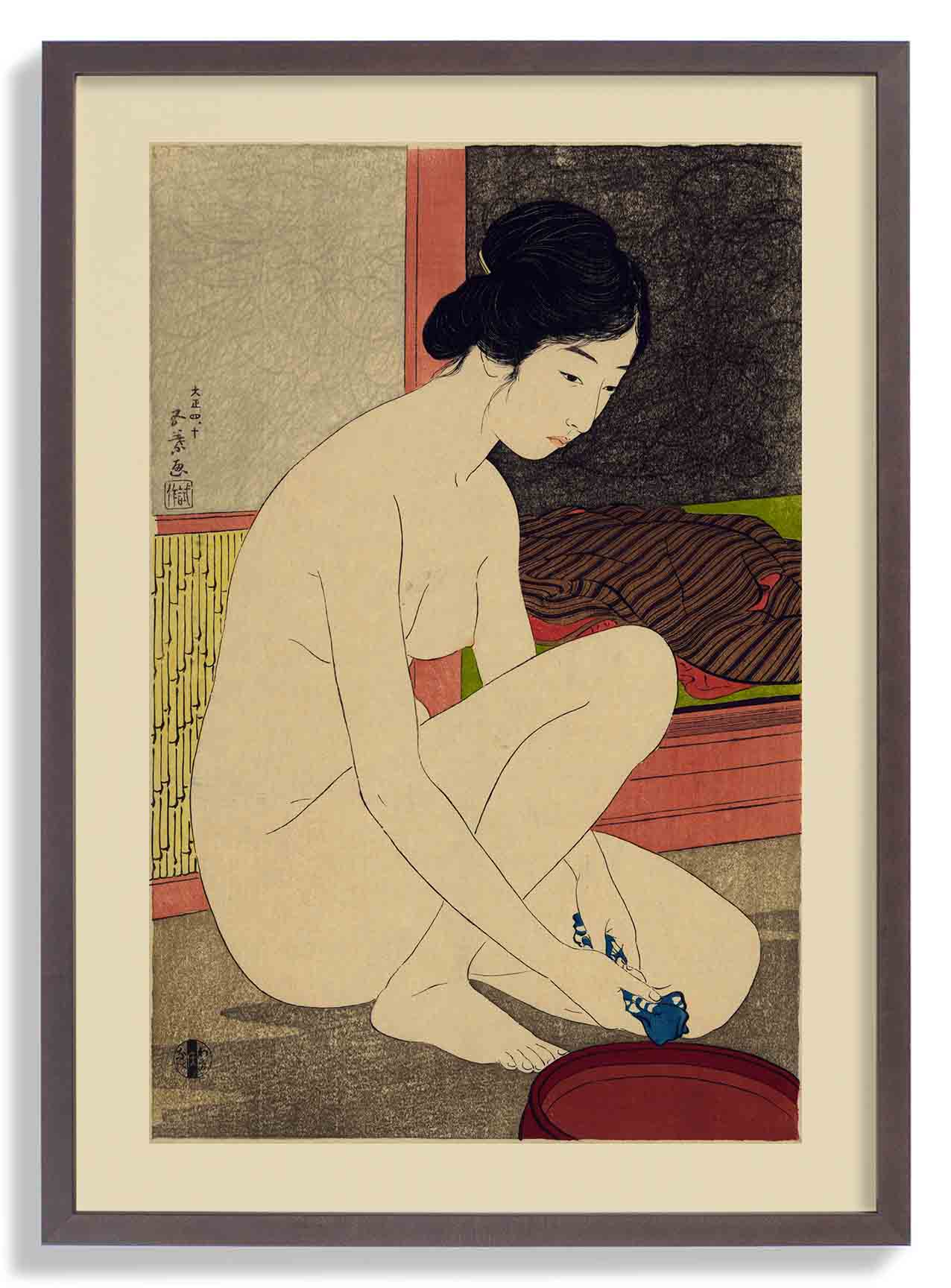 Woman after a bath by Gōyo Hashiguchi - Image 6
