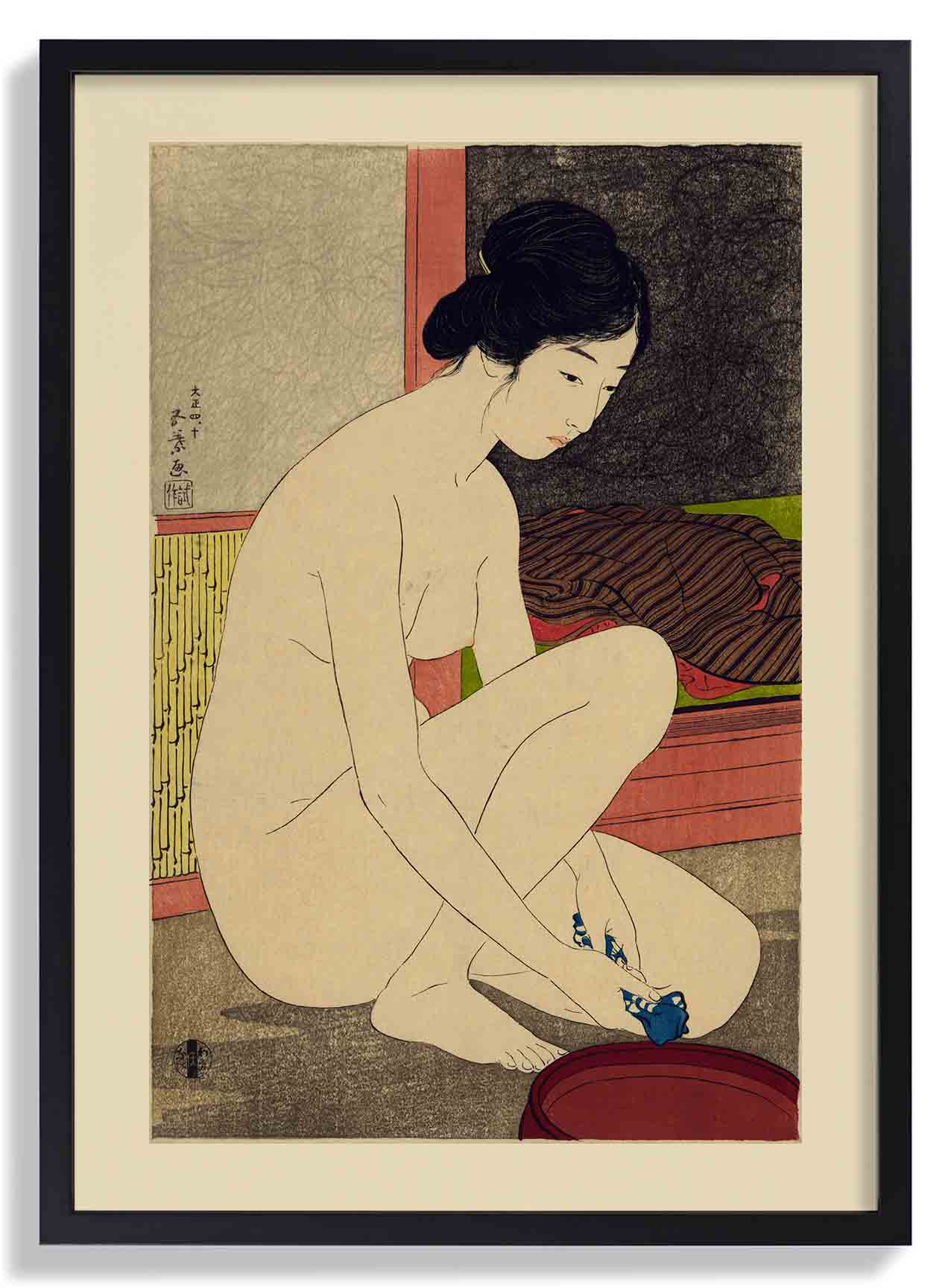 Woman after a bath by Gōyo Hashiguchi - Image 7