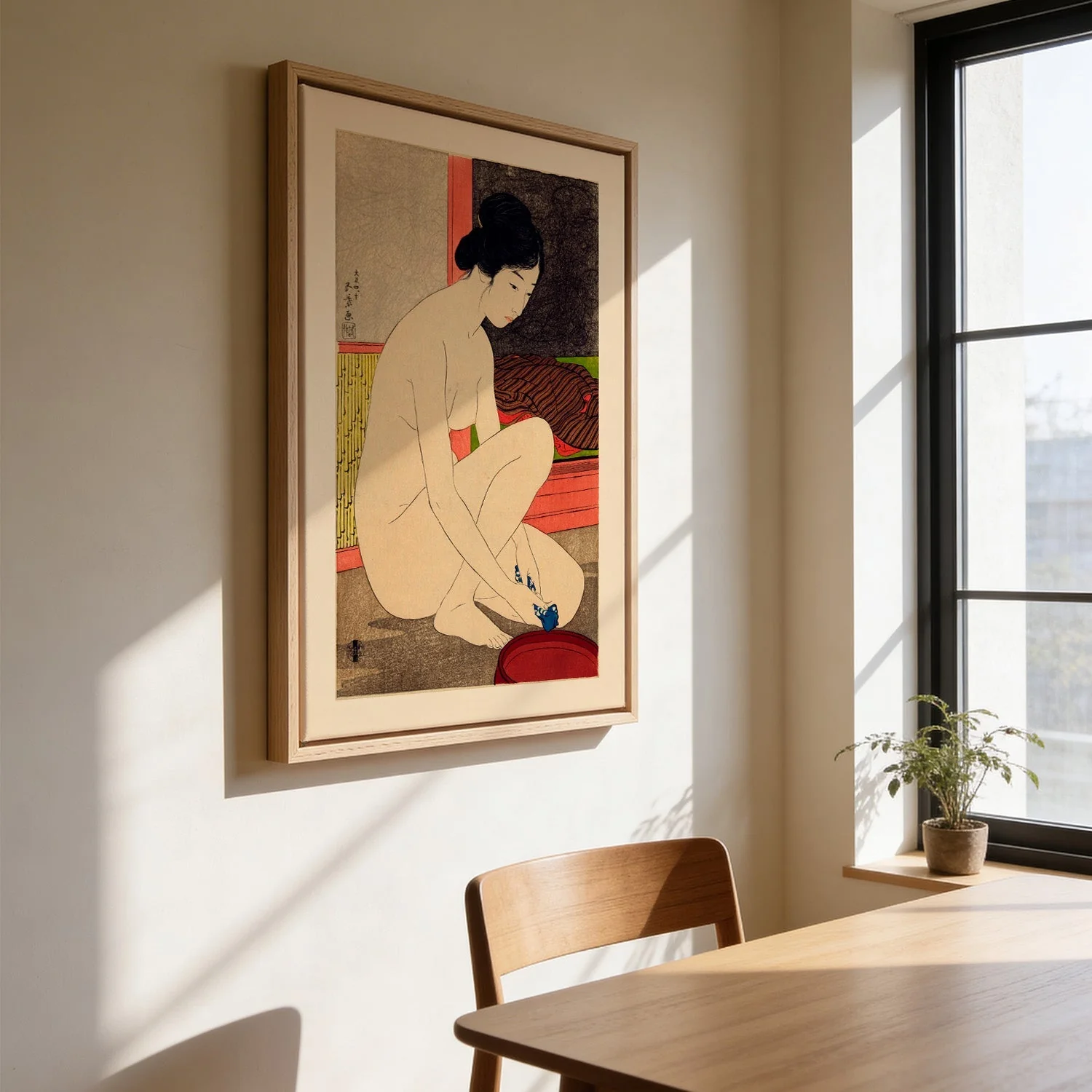 Woman after a bath by Gōyo Hashiguchi - Image 3
