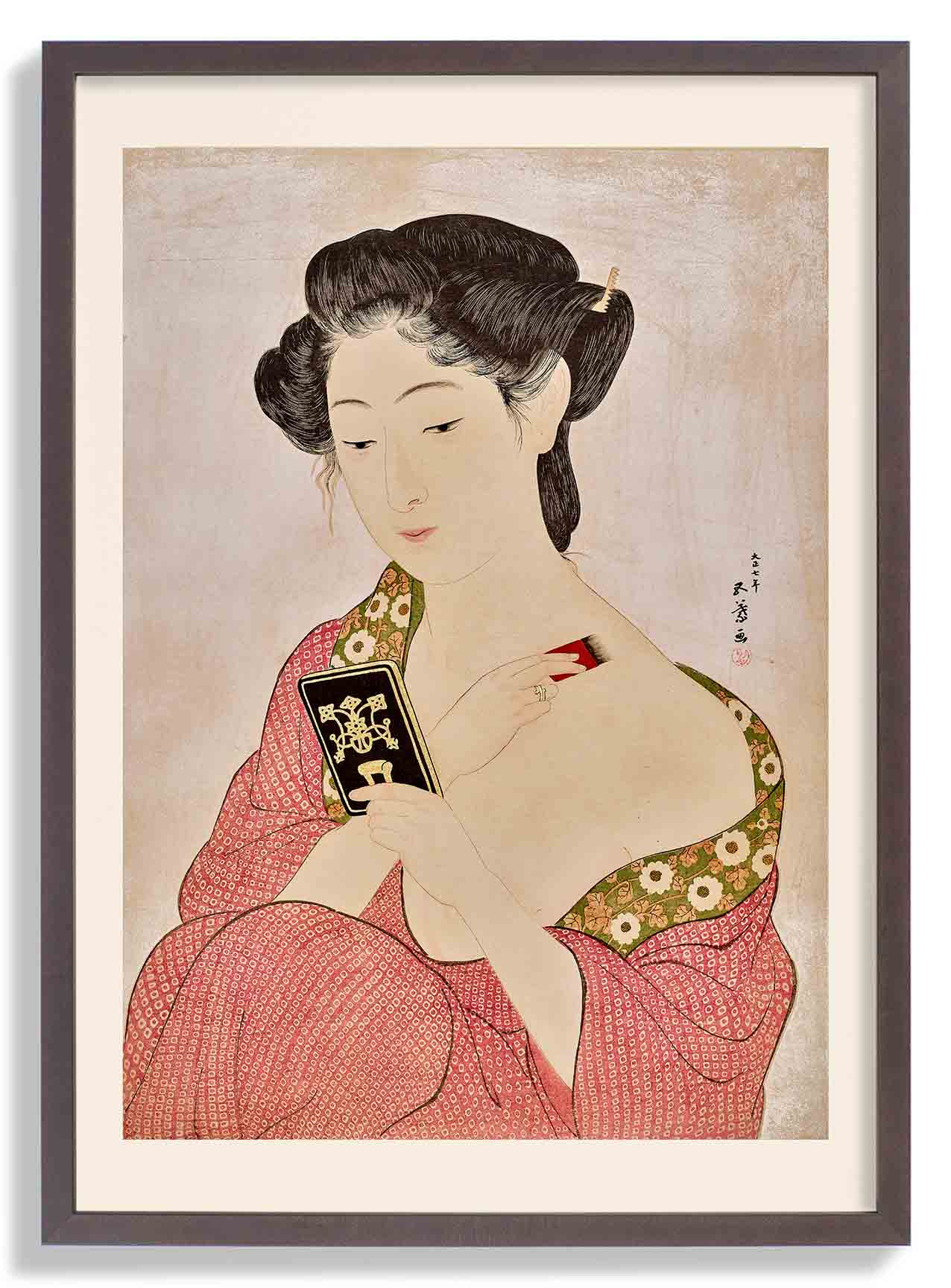 Woman applying powder by Gōyo Hashiguchi - Image 6