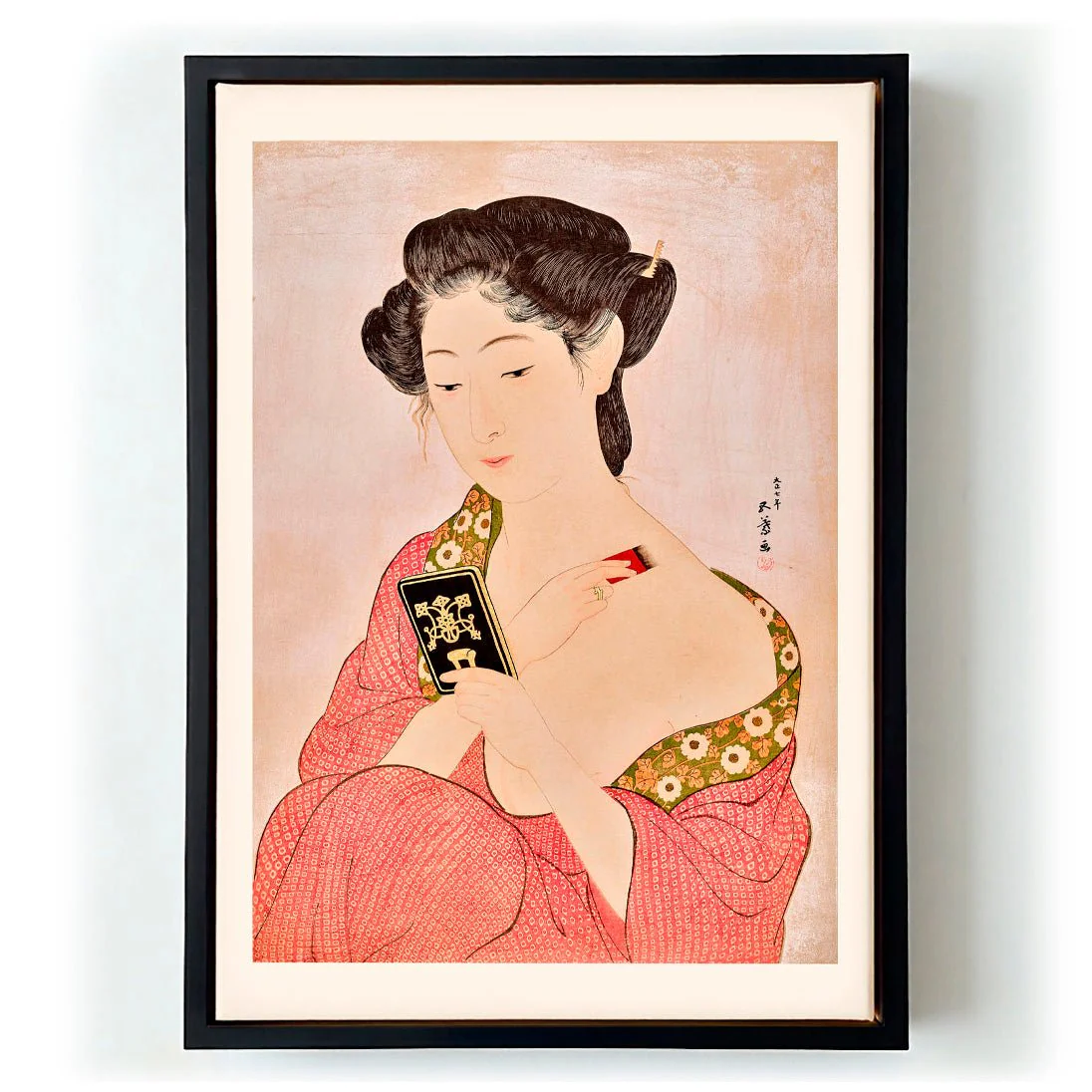 Woman applying powder by Gōyo Hashiguchi - Image 5