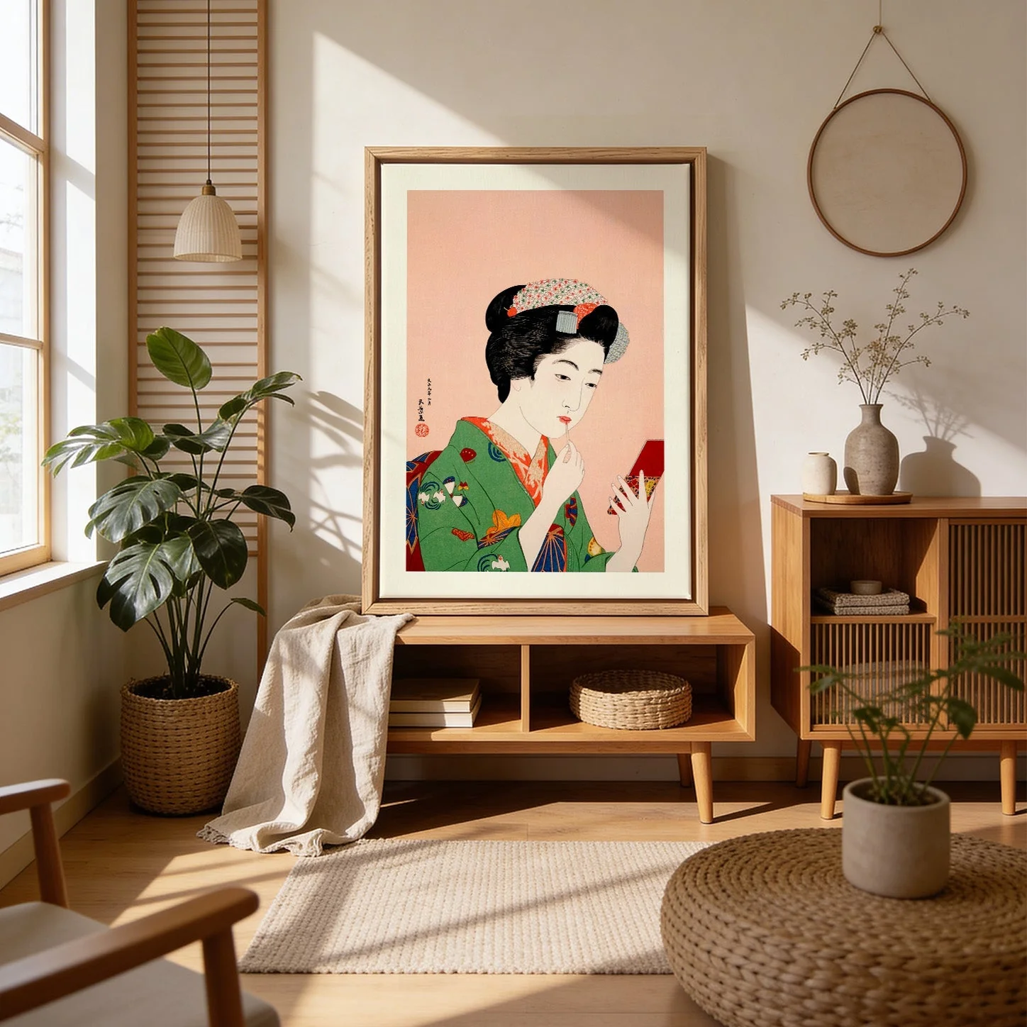 Woman Applying Rouge by Gōyo Hashiguchi - Image 4