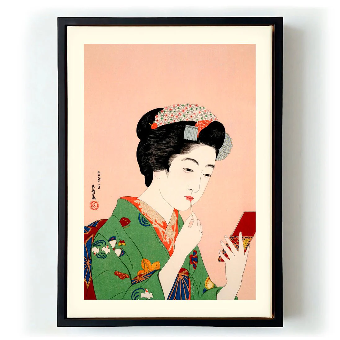 Woman Applying Rouge by Gōyo Hashiguchi - Image 5