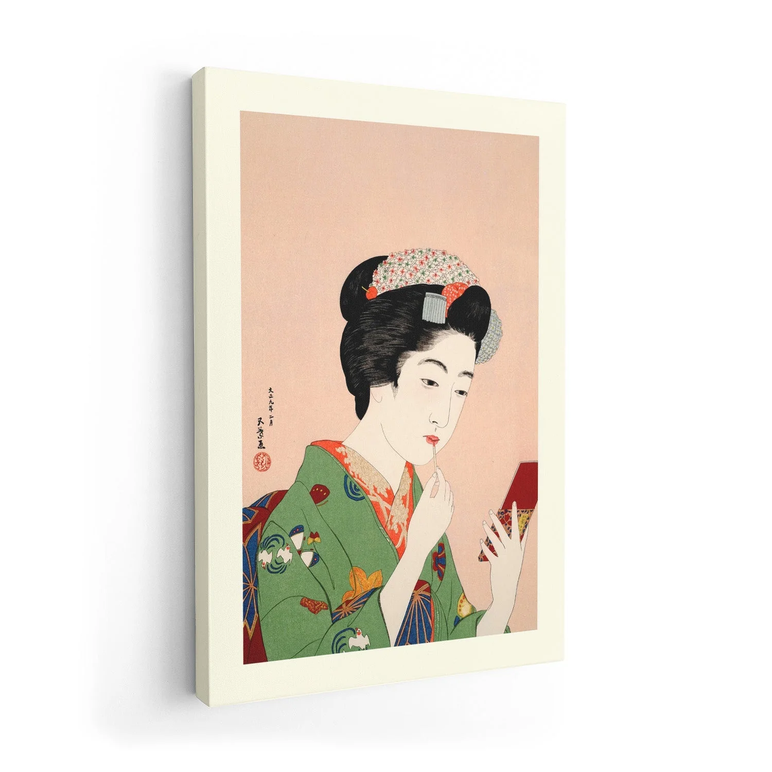 Woman Applying Rouge by Gōyo Hashiguchi - Image 7