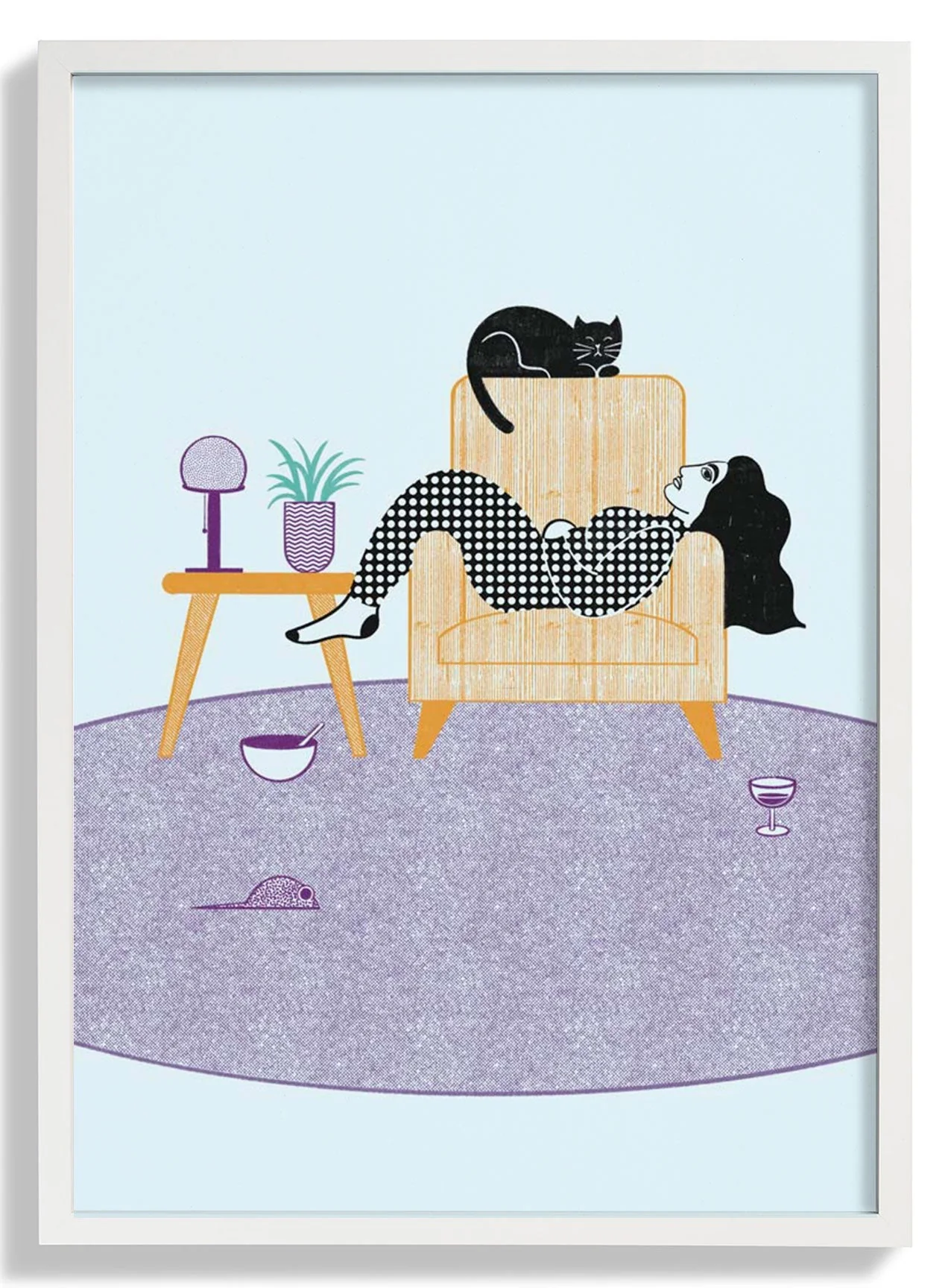 Woman Cat Armchair by Nicole Marra - Image 5