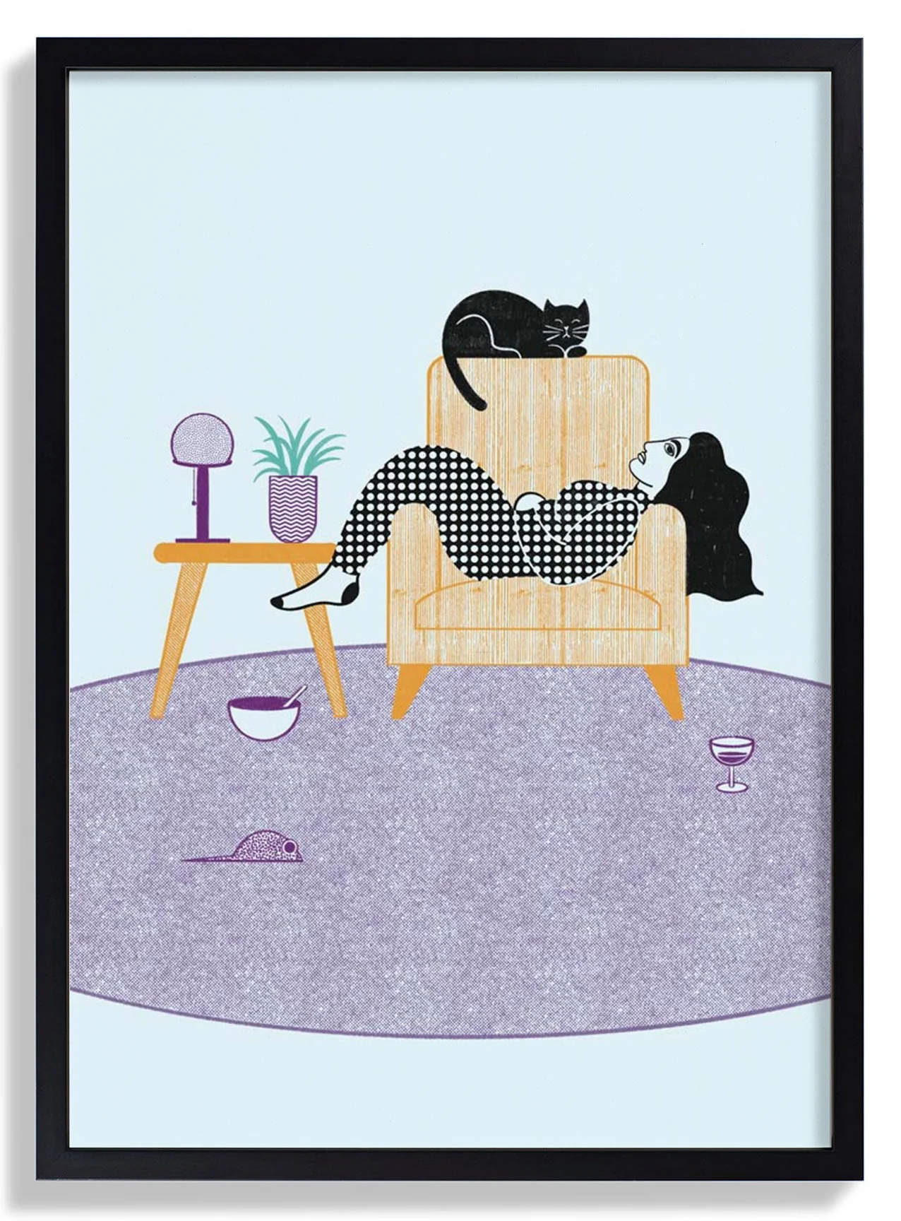 Woman Cat Armchair by Nicole Marra - Image 6