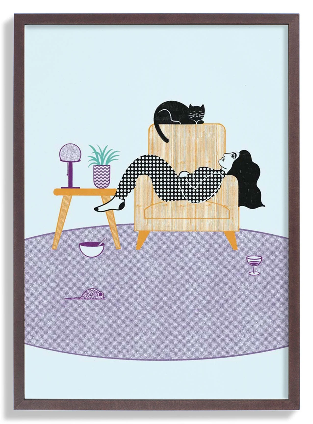 Woman Cat Armchair by Nicole Marra - Image 7