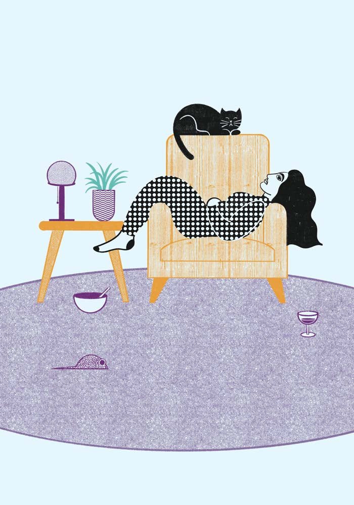 Woman Cat Armchair by Nicole Marra - Image 8