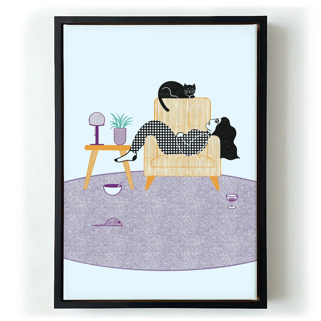 Woman Cat Armchair by Nicole Marra - Image 5