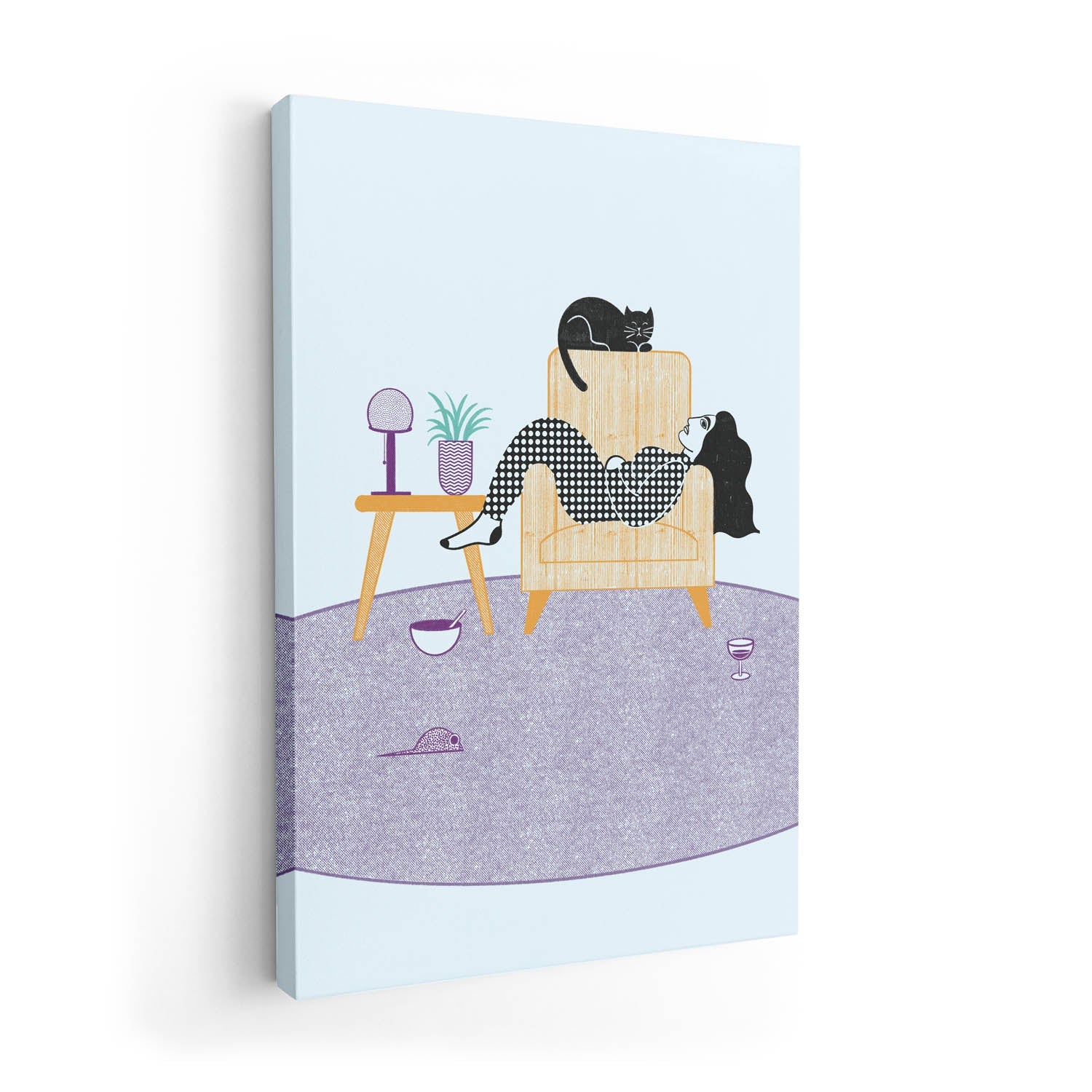 Woman Cat Armchair by Nicole Marra - Image 7
