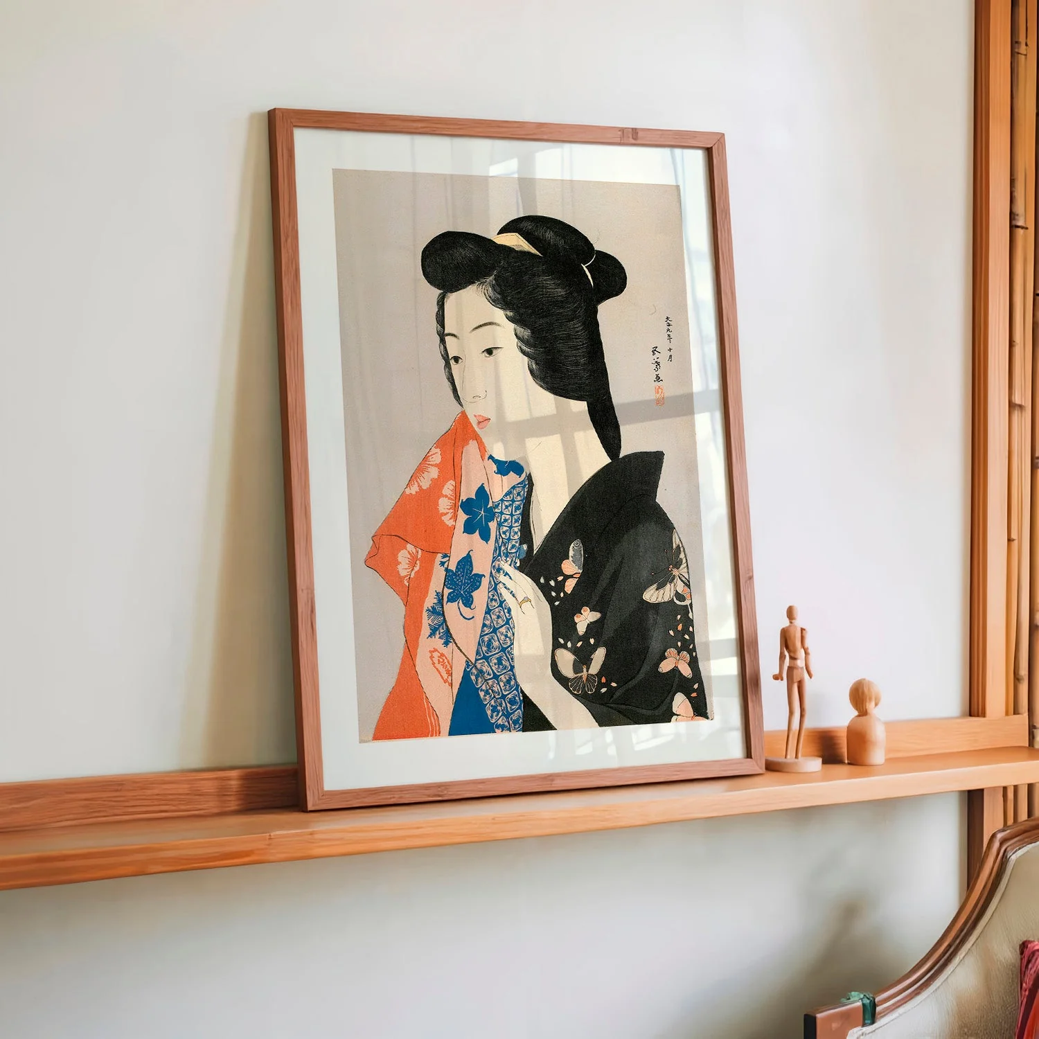 Woman Holding a Towel by Gōyo Hashiguchi - Image 2