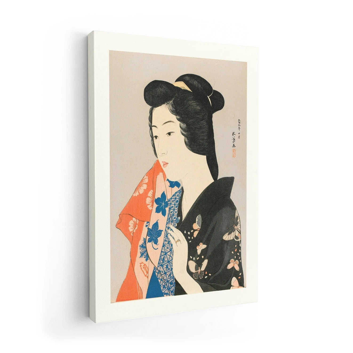 Woman Holding a Towel by Gōyo Hashiguchi - Image 7