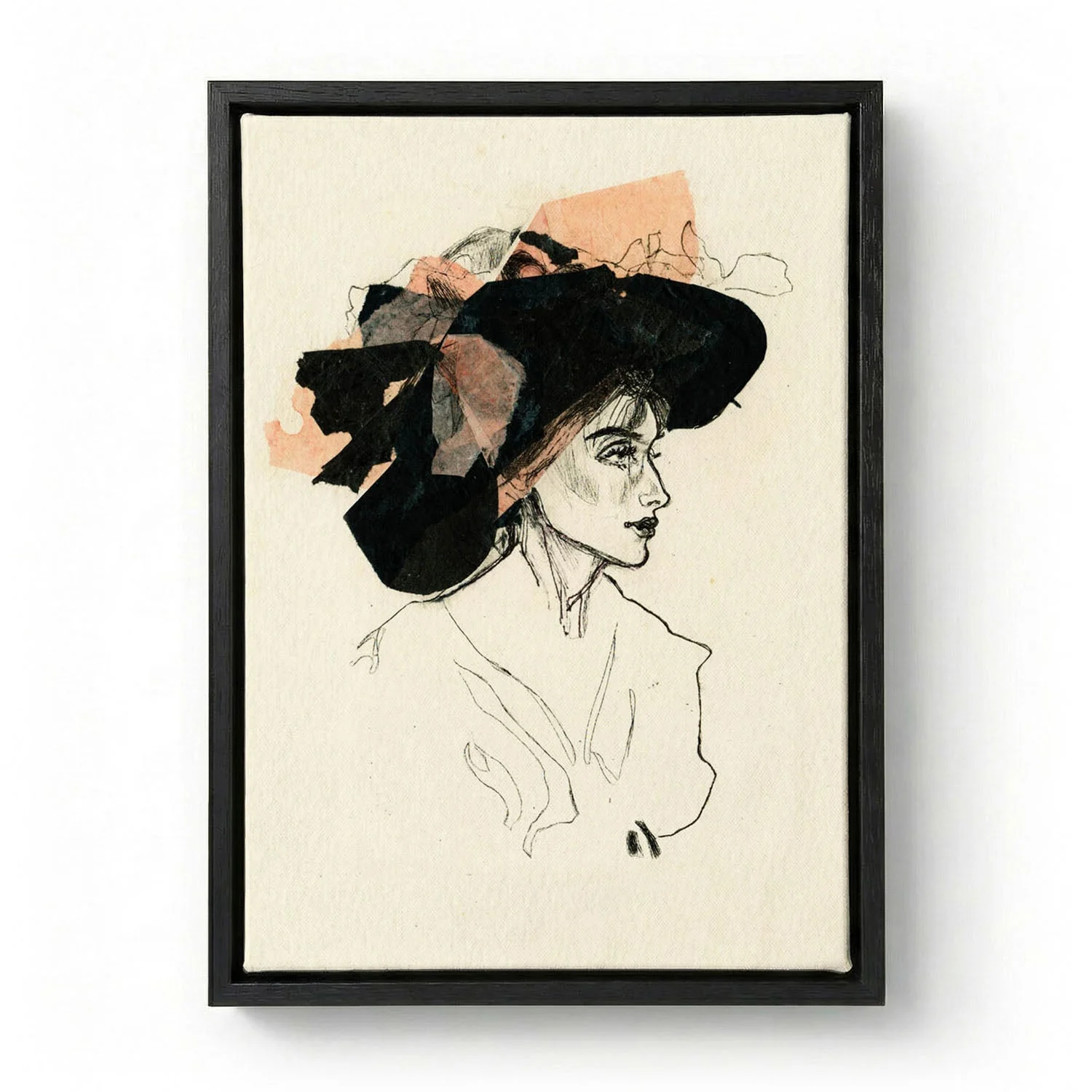 Woman In A Large Hat by Ute Rathmann - Image 5