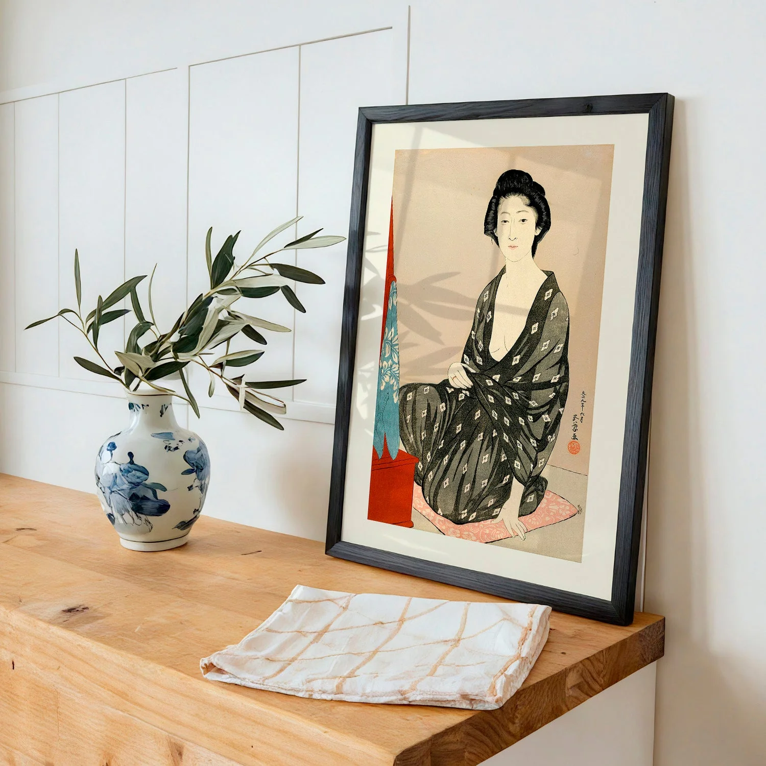 Woman in Summer Dress by Gōyo Hashiguchi - Image 3