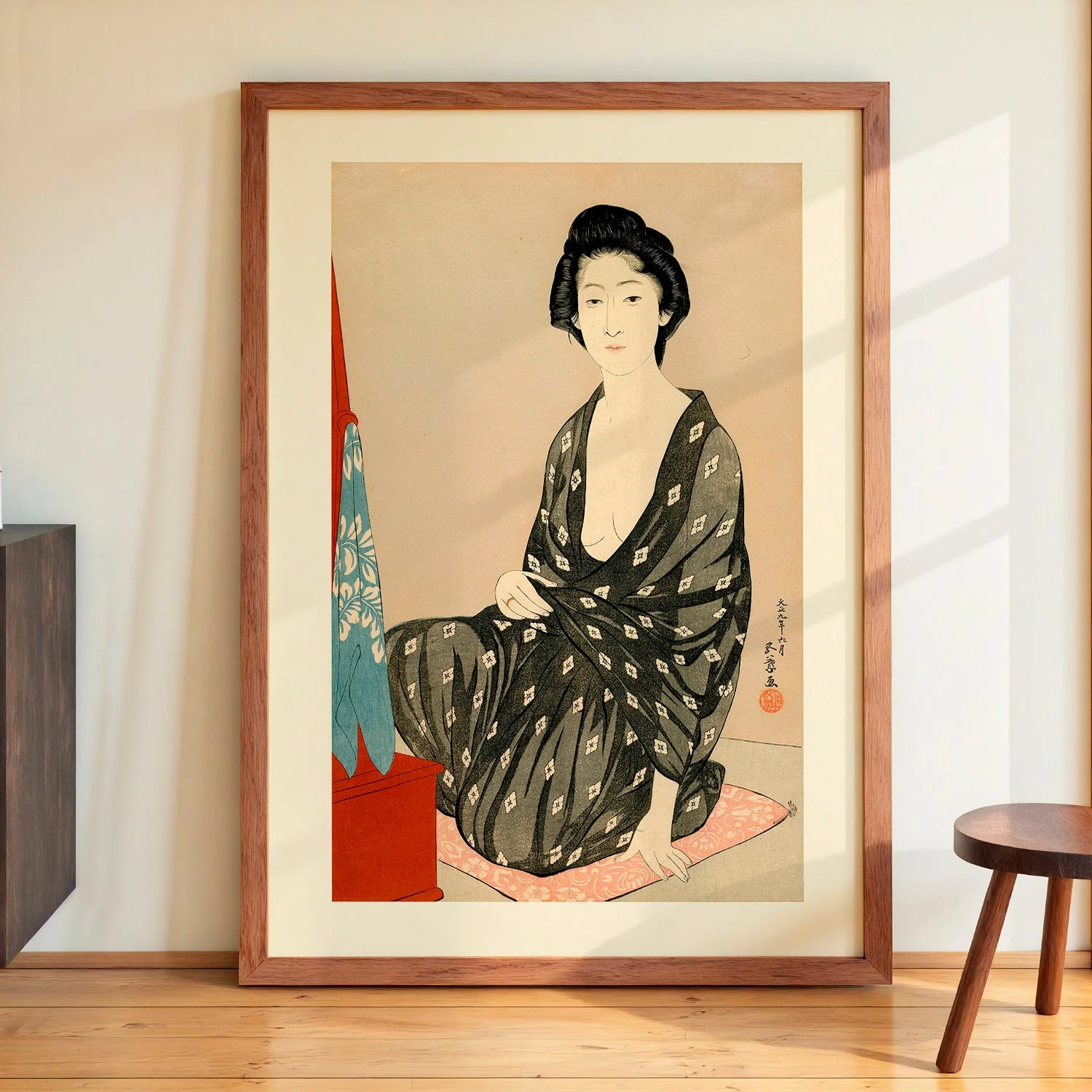 Woman in Summer Dress by Gōyo Hashiguchi - Image 4