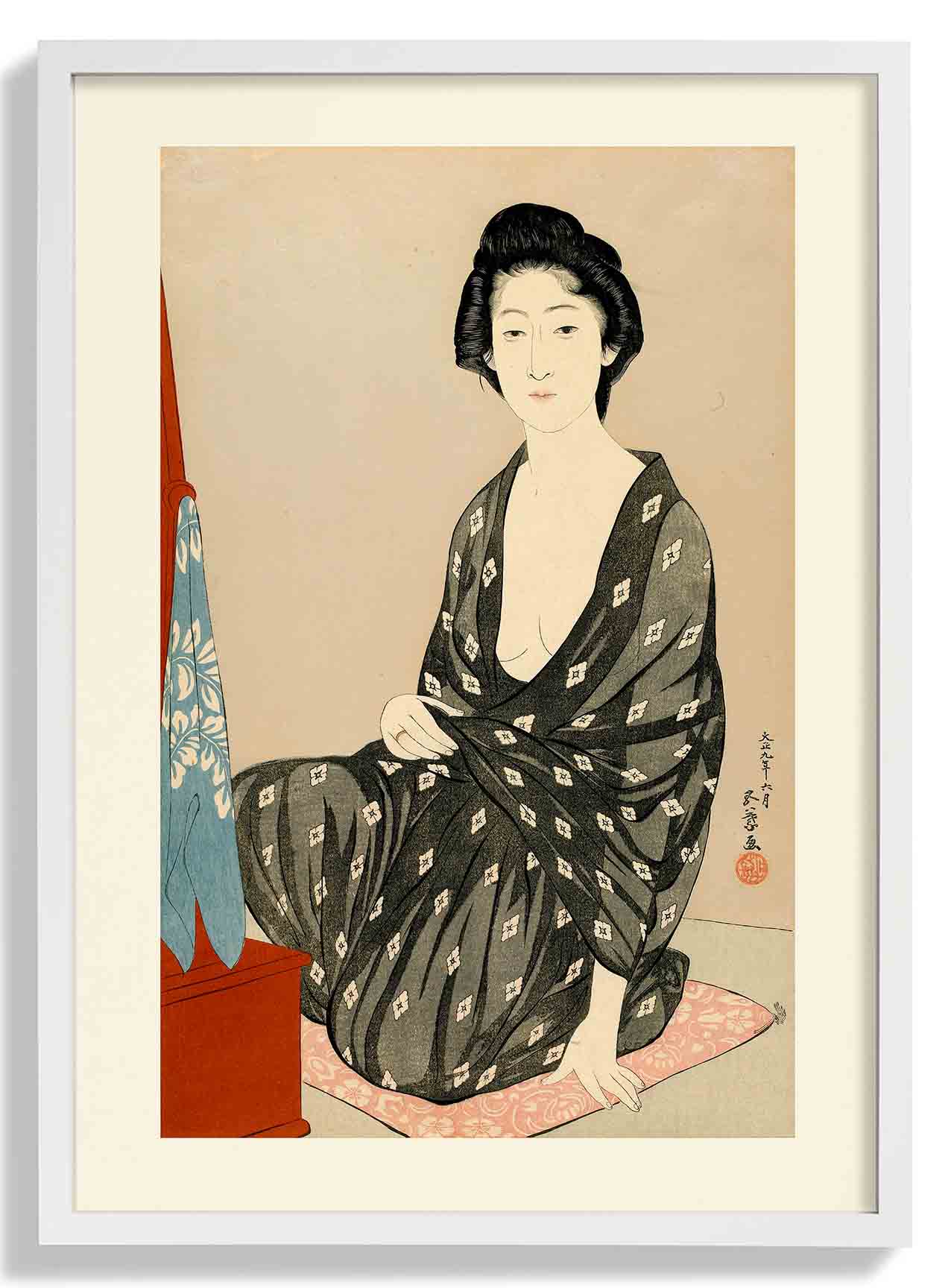 Woman in Summer Dress by Gōyo Hashiguchi - Image 5