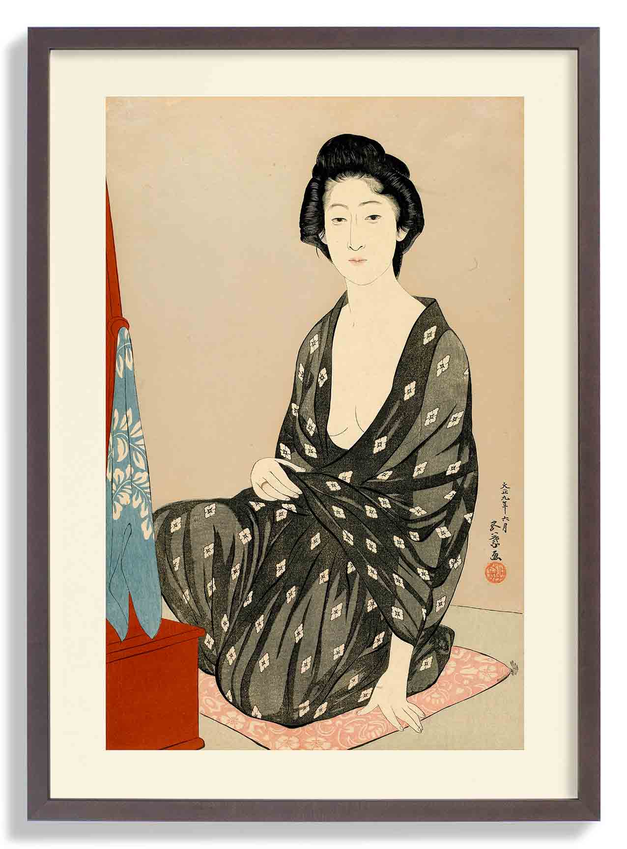 Woman in Summer Dress by Gōyo Hashiguchi - Image 6
