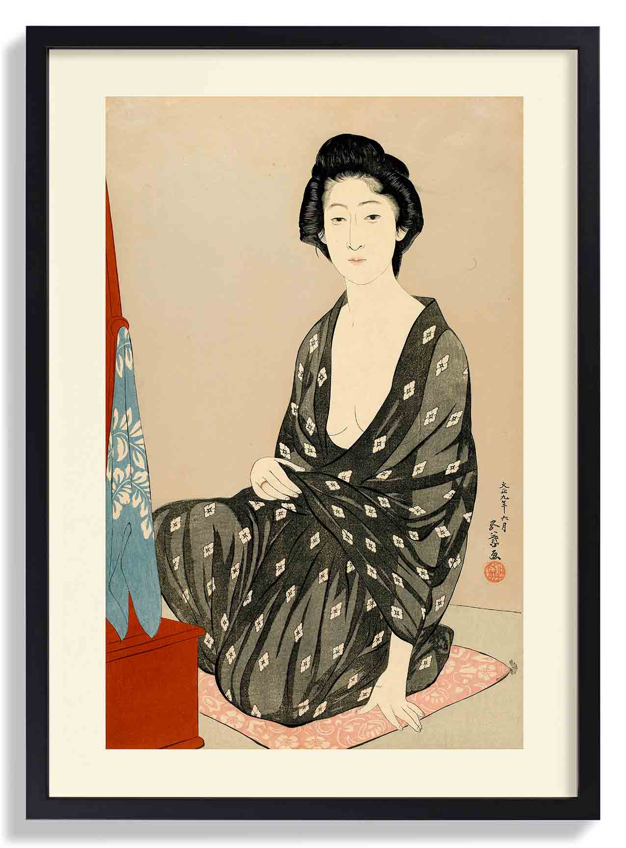 Woman in Summer Dress by Gōyo Hashiguchi - Image 7