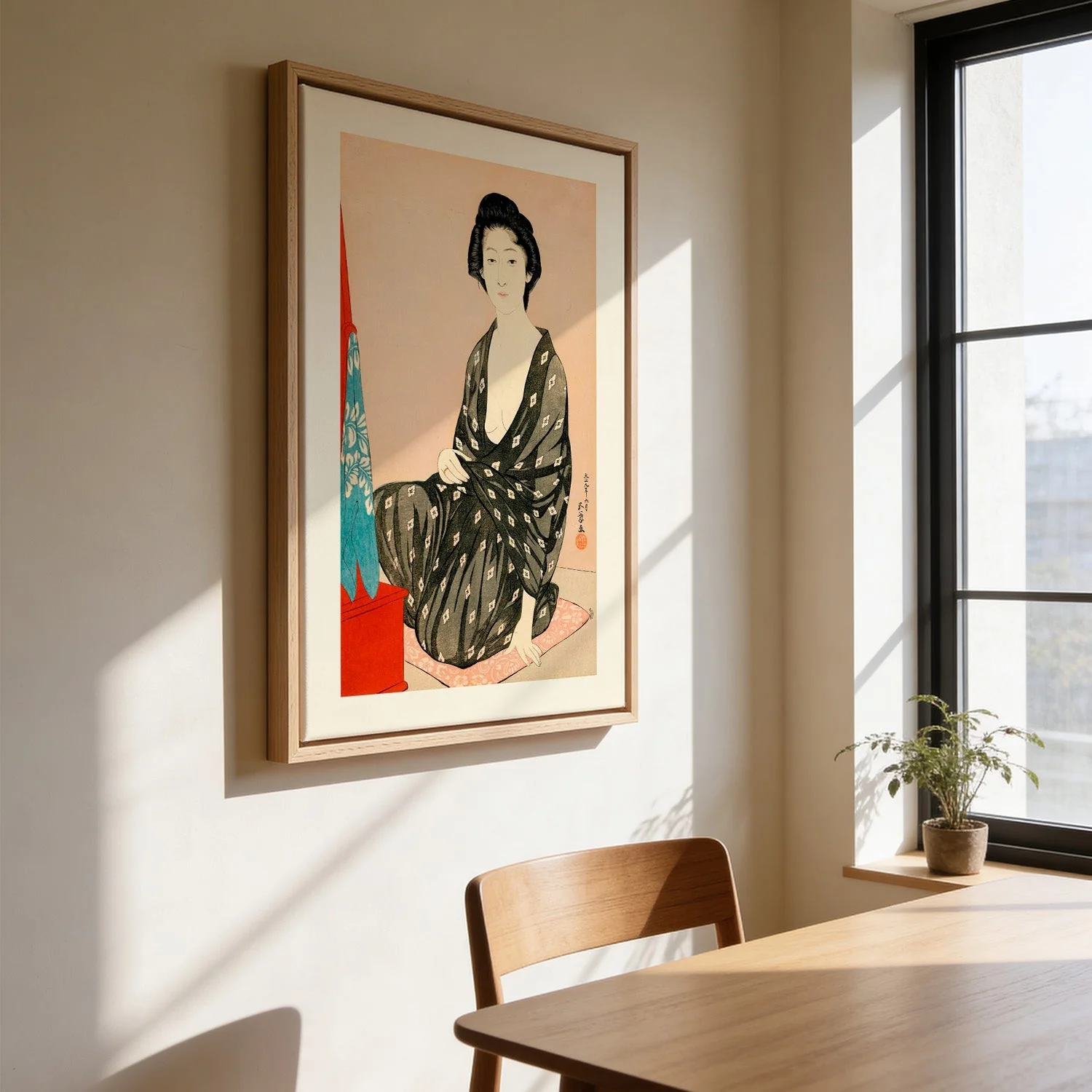 Woman in Summer Dress by Gōyo Hashiguchi - Image 3