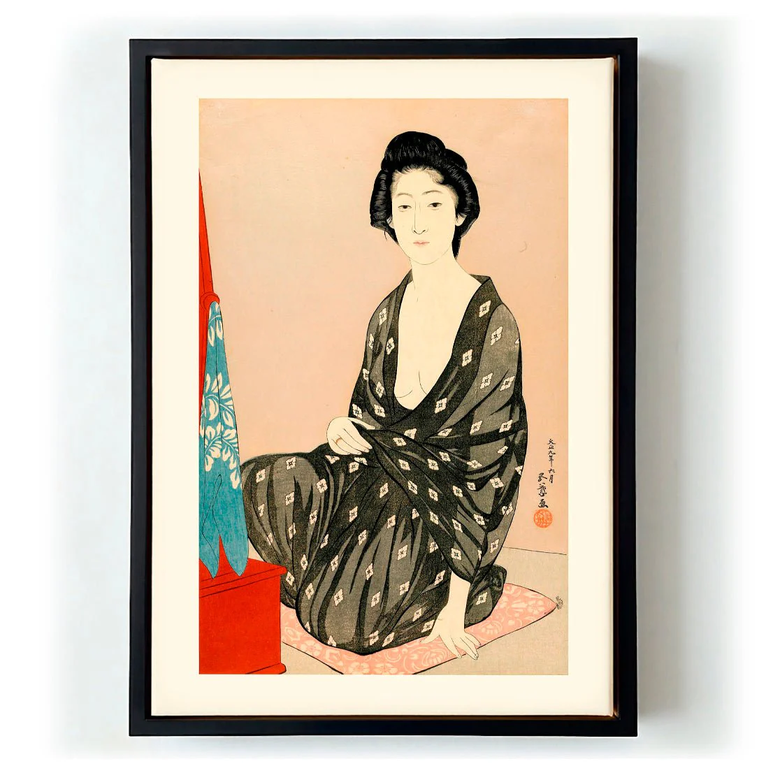 Woman in Summer Dress by Gōyo Hashiguchi - Image 5