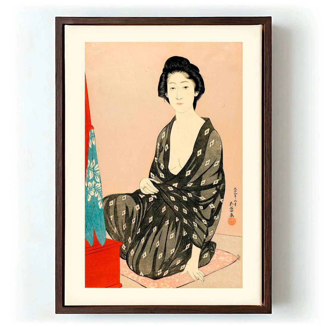 Woman in Summer Dress by Gōyo Hashiguchi - Image 6