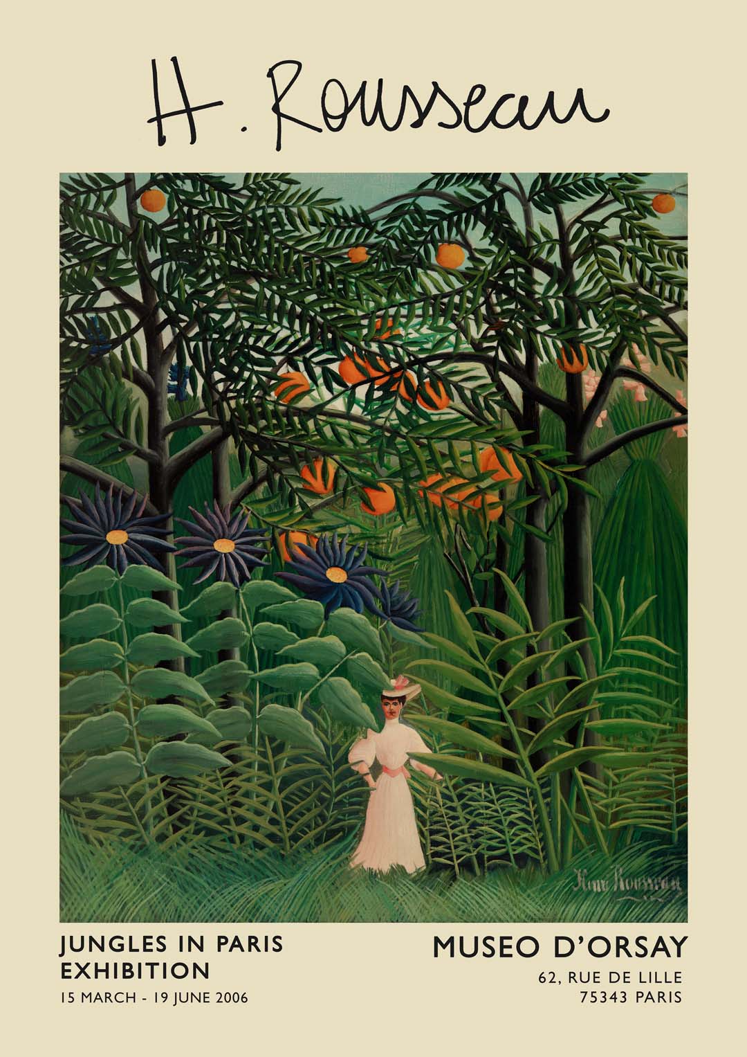 Woman Walking Rousseau Exhibition - Image 8
