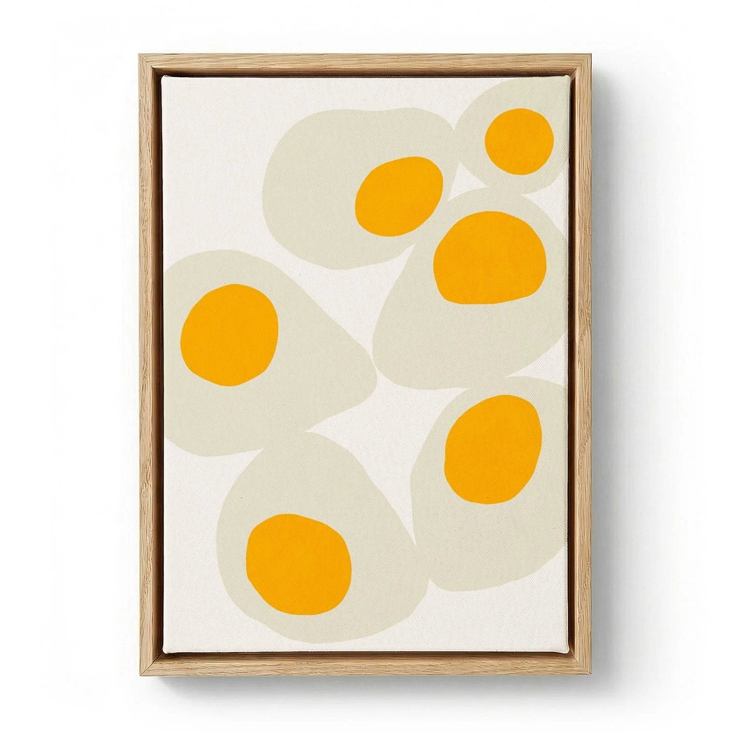 Yellow Eggs food art by Little Dean