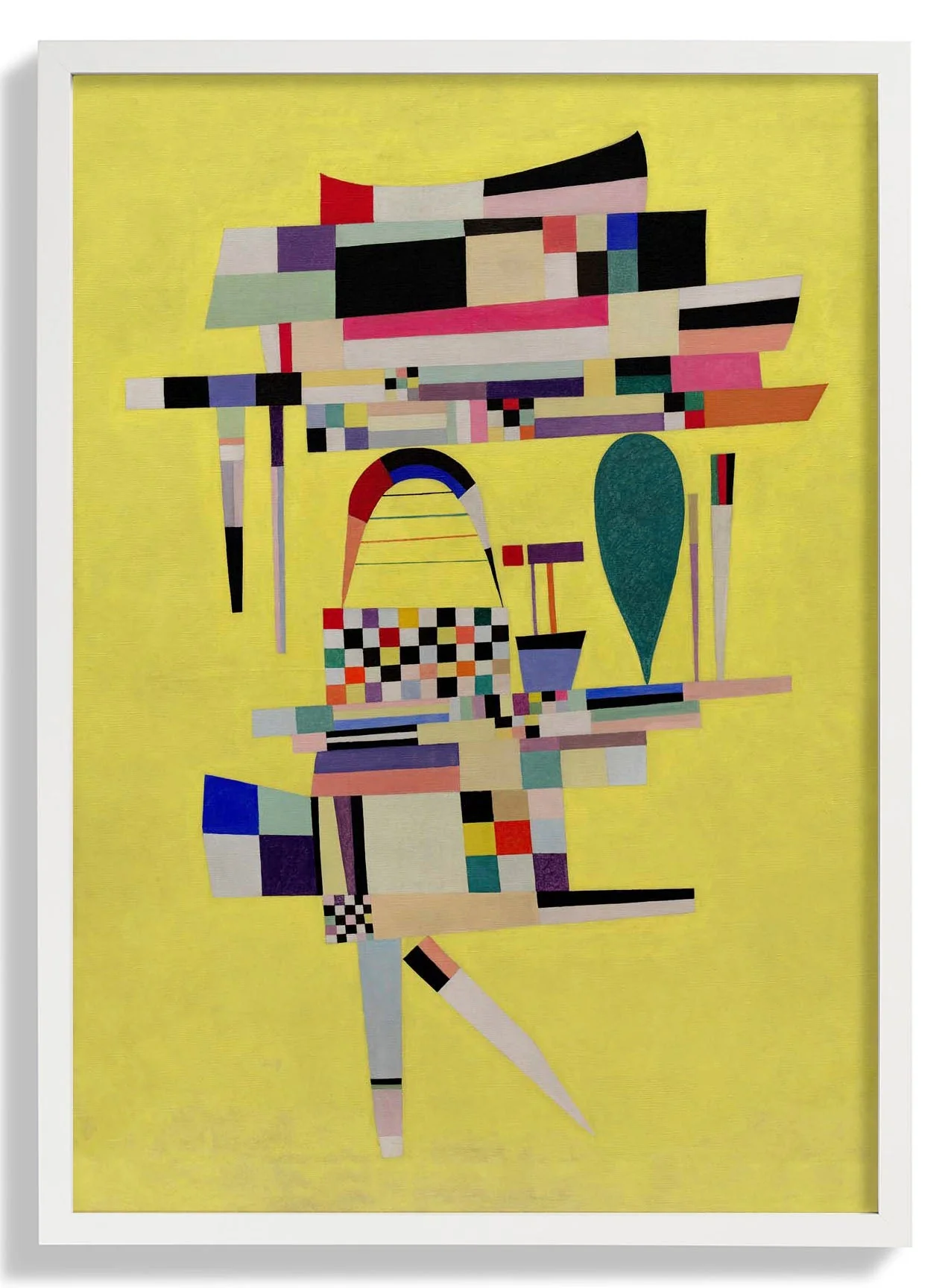 Yellow Painting by Wassily Kandinsky - Image 5