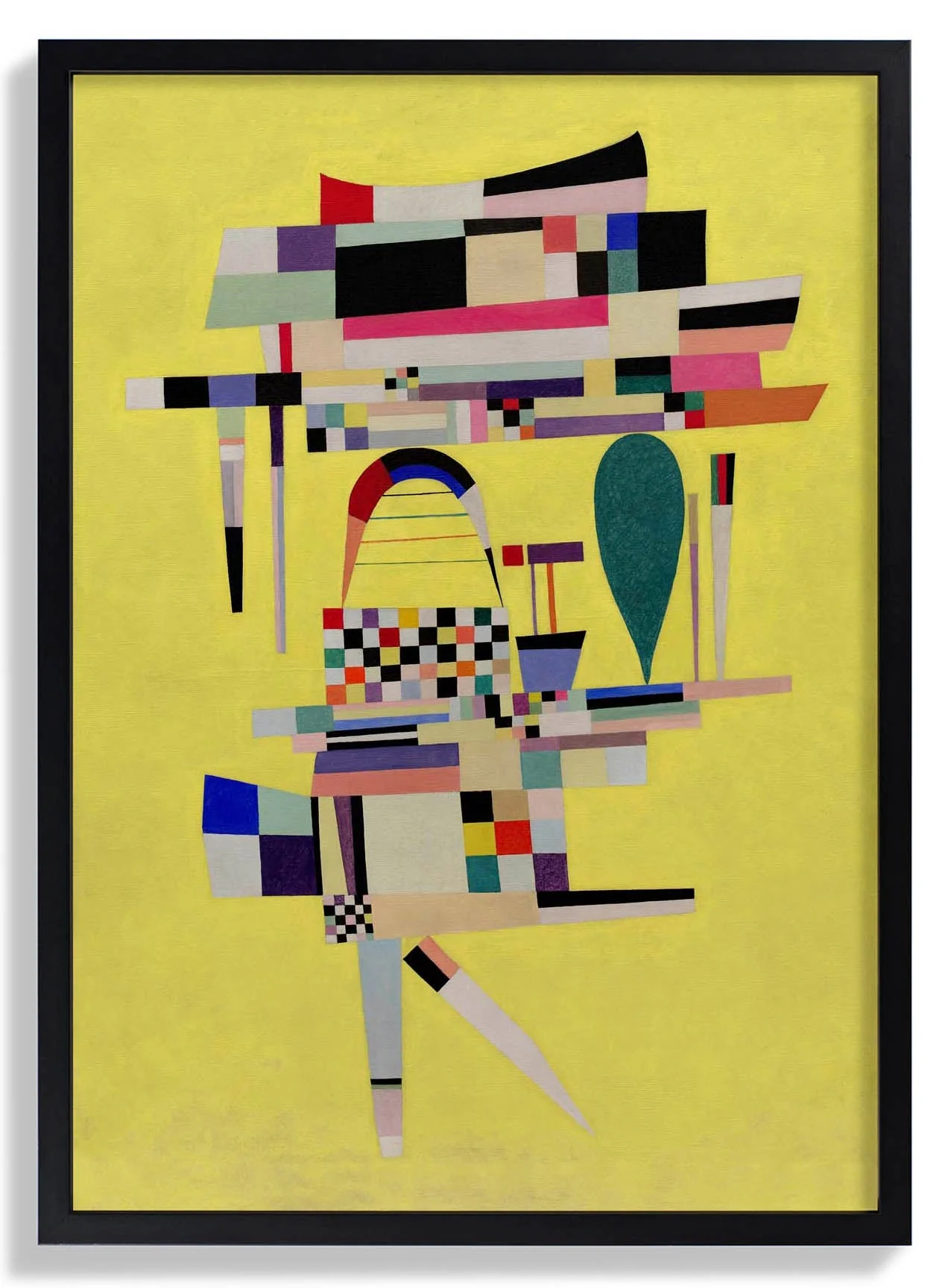 Yellow Painting by Wassily Kandinsky - Image 6