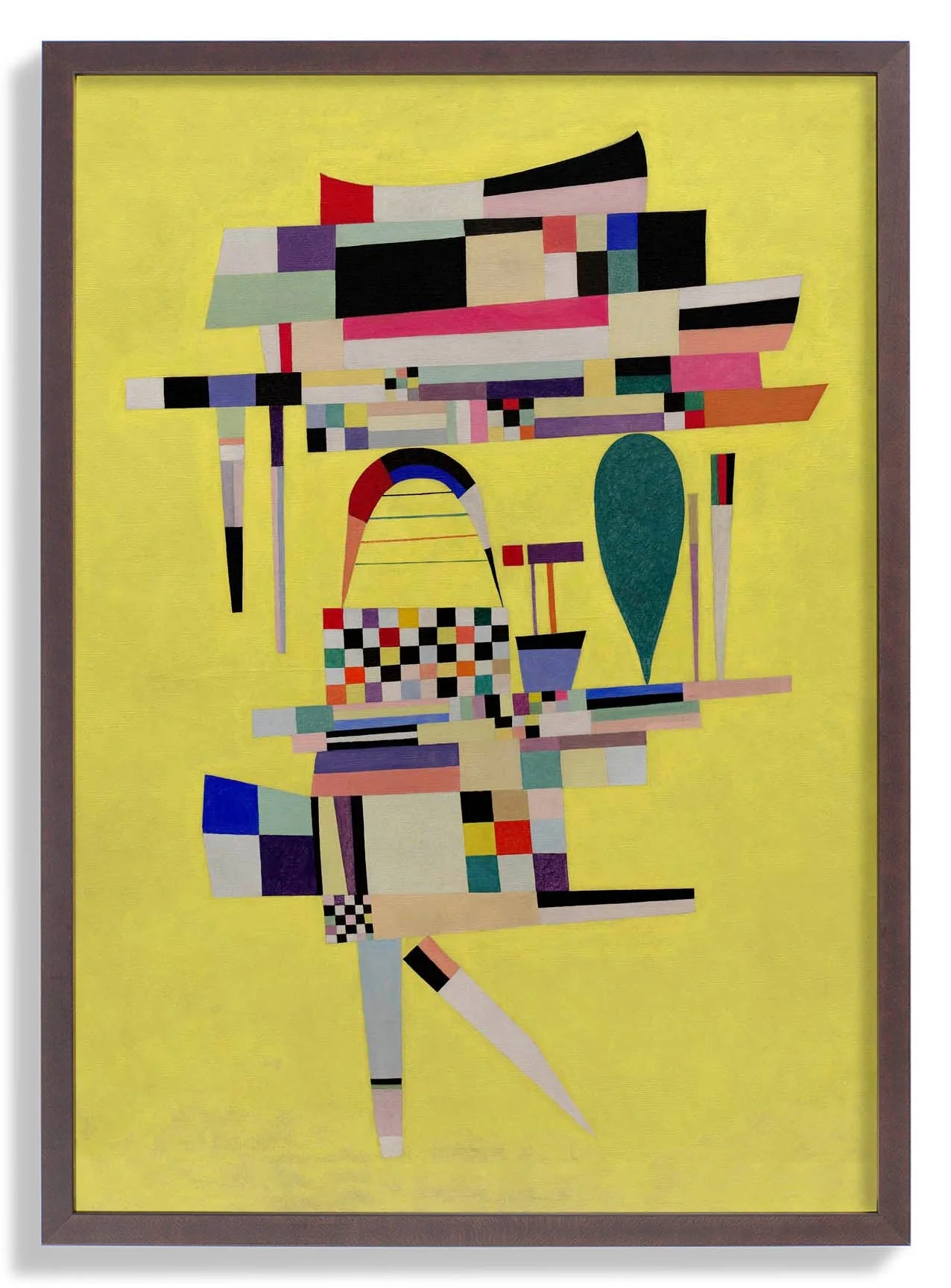 Yellow Painting by Wassily Kandinsky - Image 7