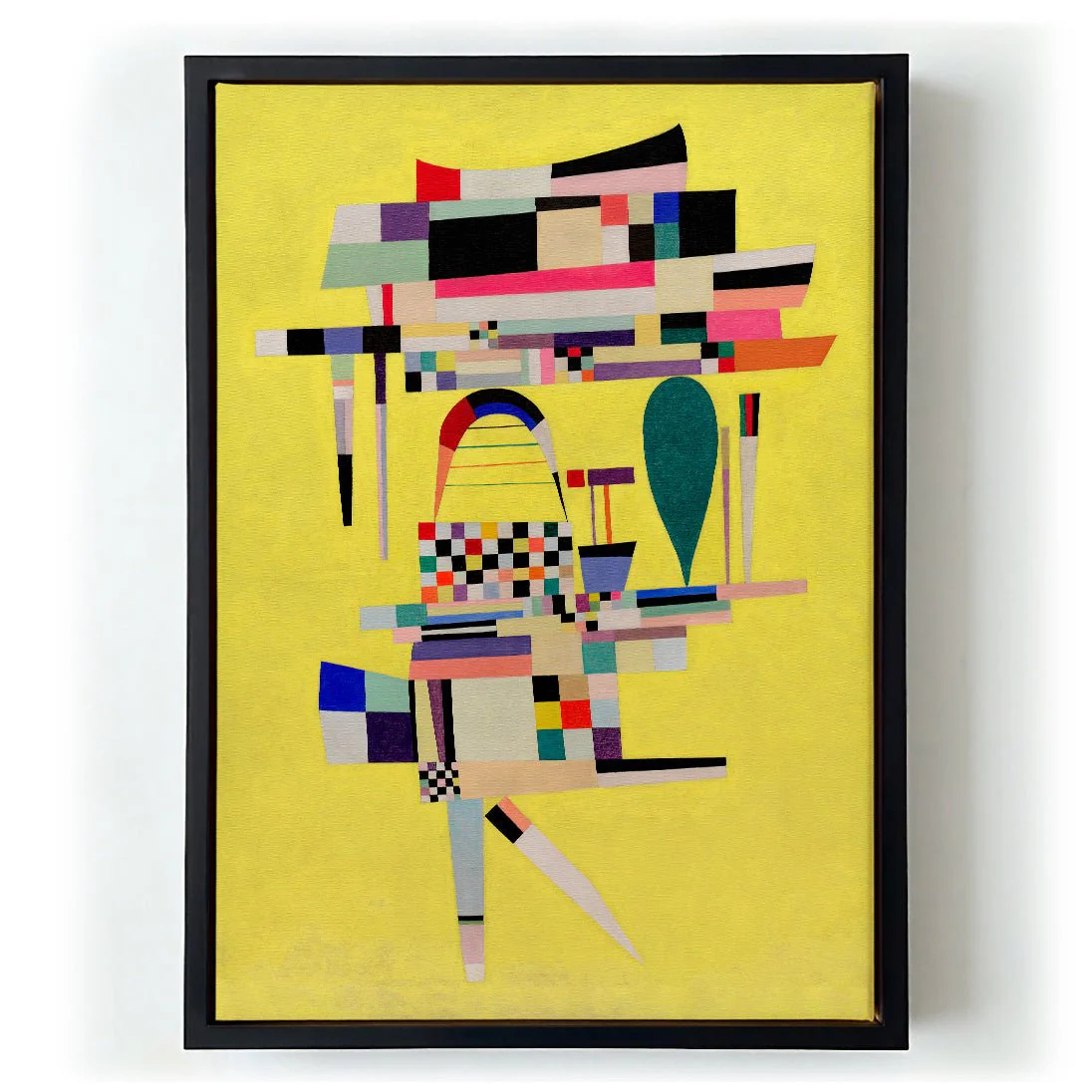 Yellow Painting by Wassily Kandinsky - Image 6