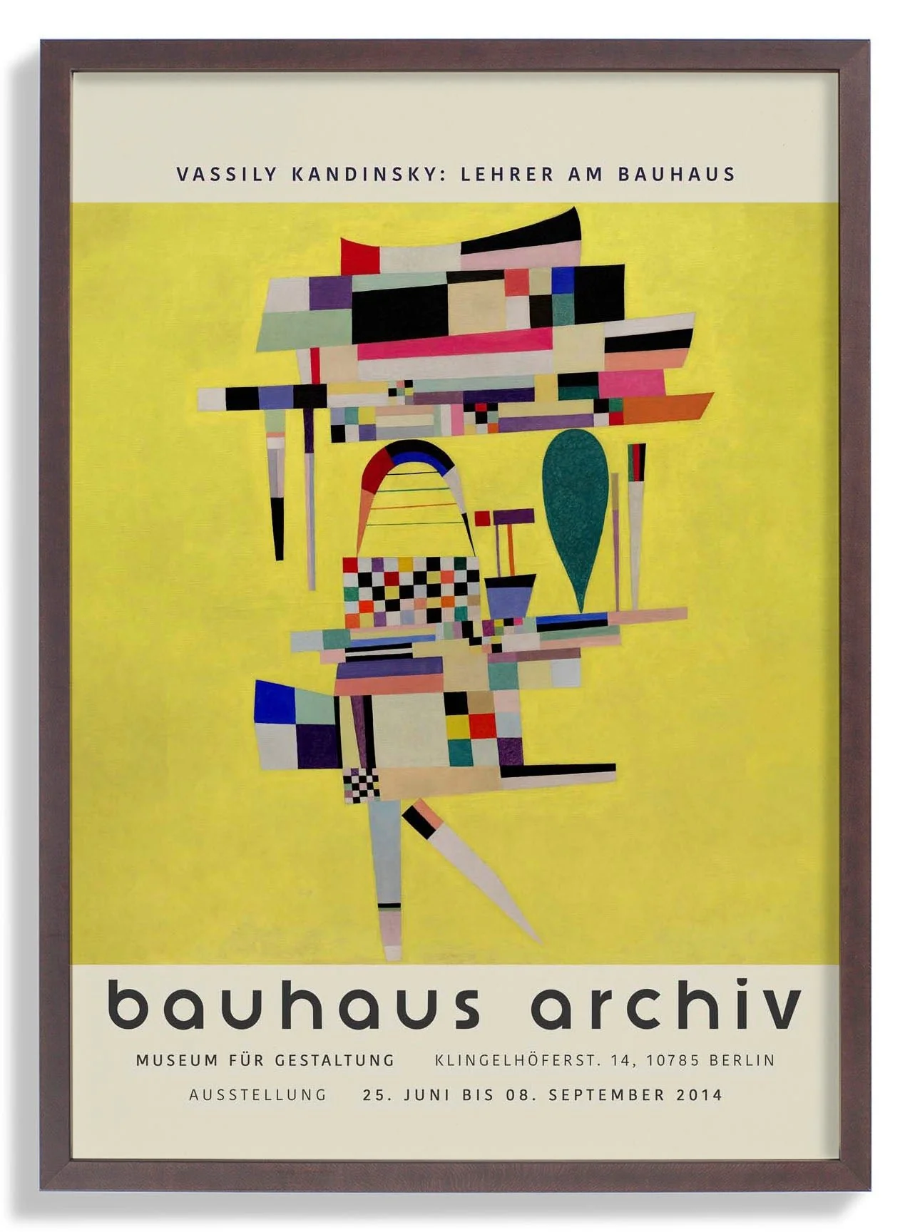 Yellow Painting by Wassily Kandinsky Exhibition - Image 7