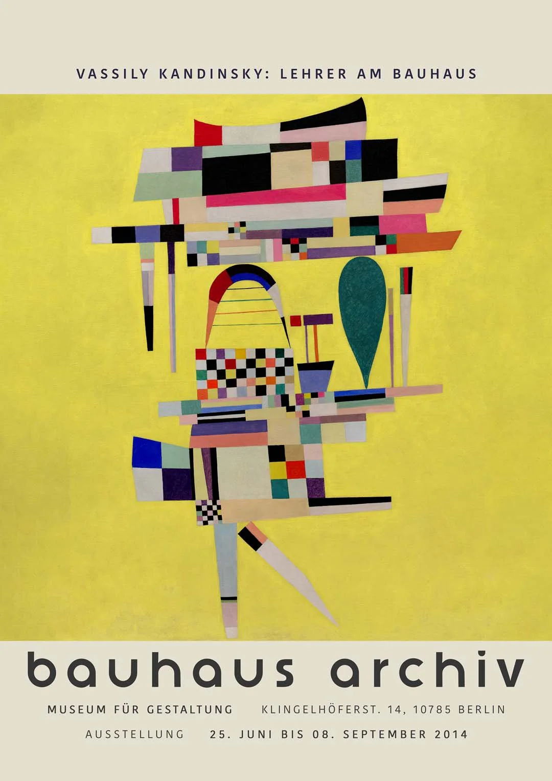Yellow Painting by Wassily Kandinsky Exhibition - Image 8