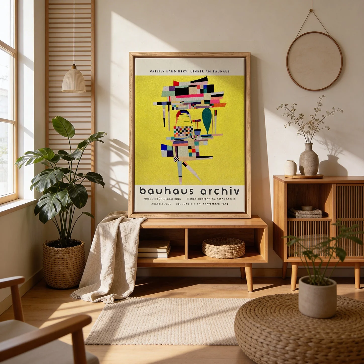 Yellow Painting by Wassily Kandinsky Exhibition - Image 4
