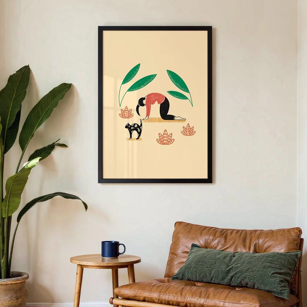 Yoga Cat Cow by Nicole Marra - Image 3